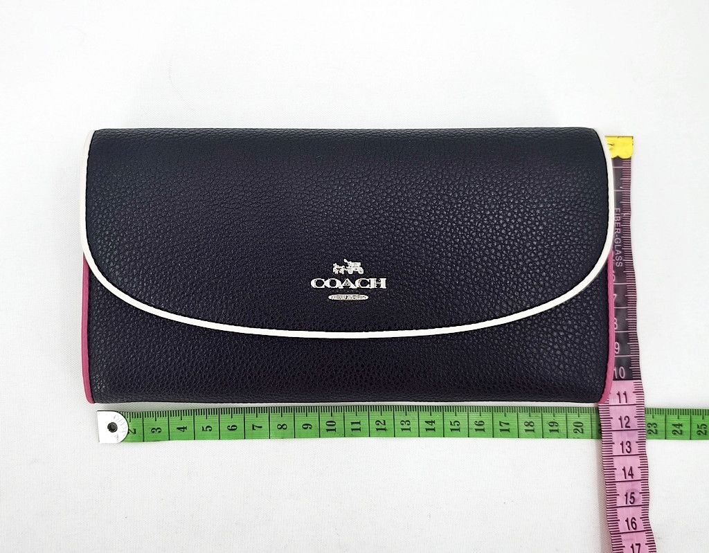 Coach original COACH black with pink trim long wallet like new Size ONE SIZE - 8 Thumbnail