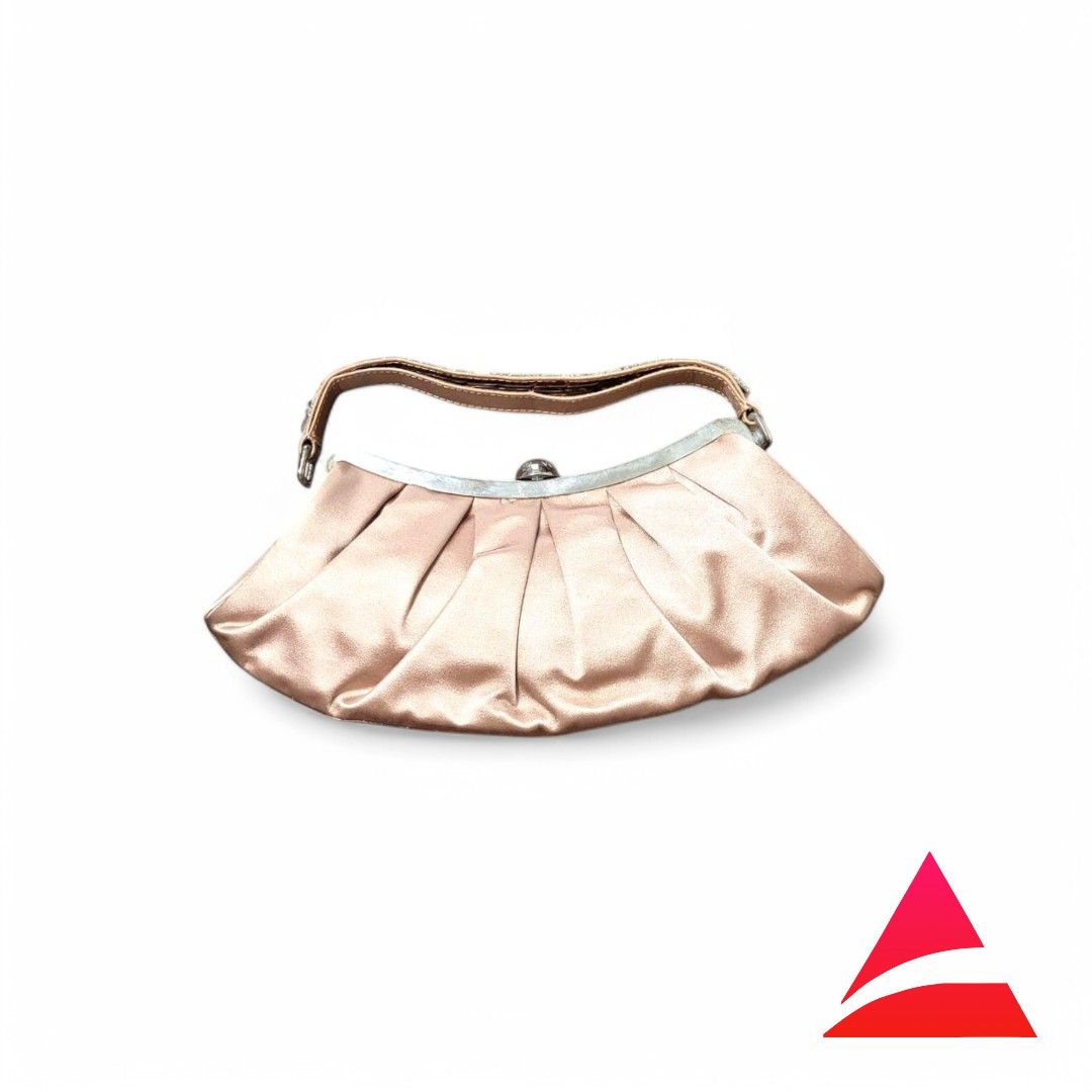 Dolce & Gabbana Dolce & Gabbana - Satin leather Pink Crystal Handbag Mini Size ONE SIZE - 1 Thumbnail