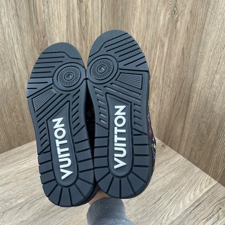 Louis Vuitton Louis Vuitton Trainer Black Tri-color Board Shoes Size US 9 / EU 42 - 7 Thumbnail