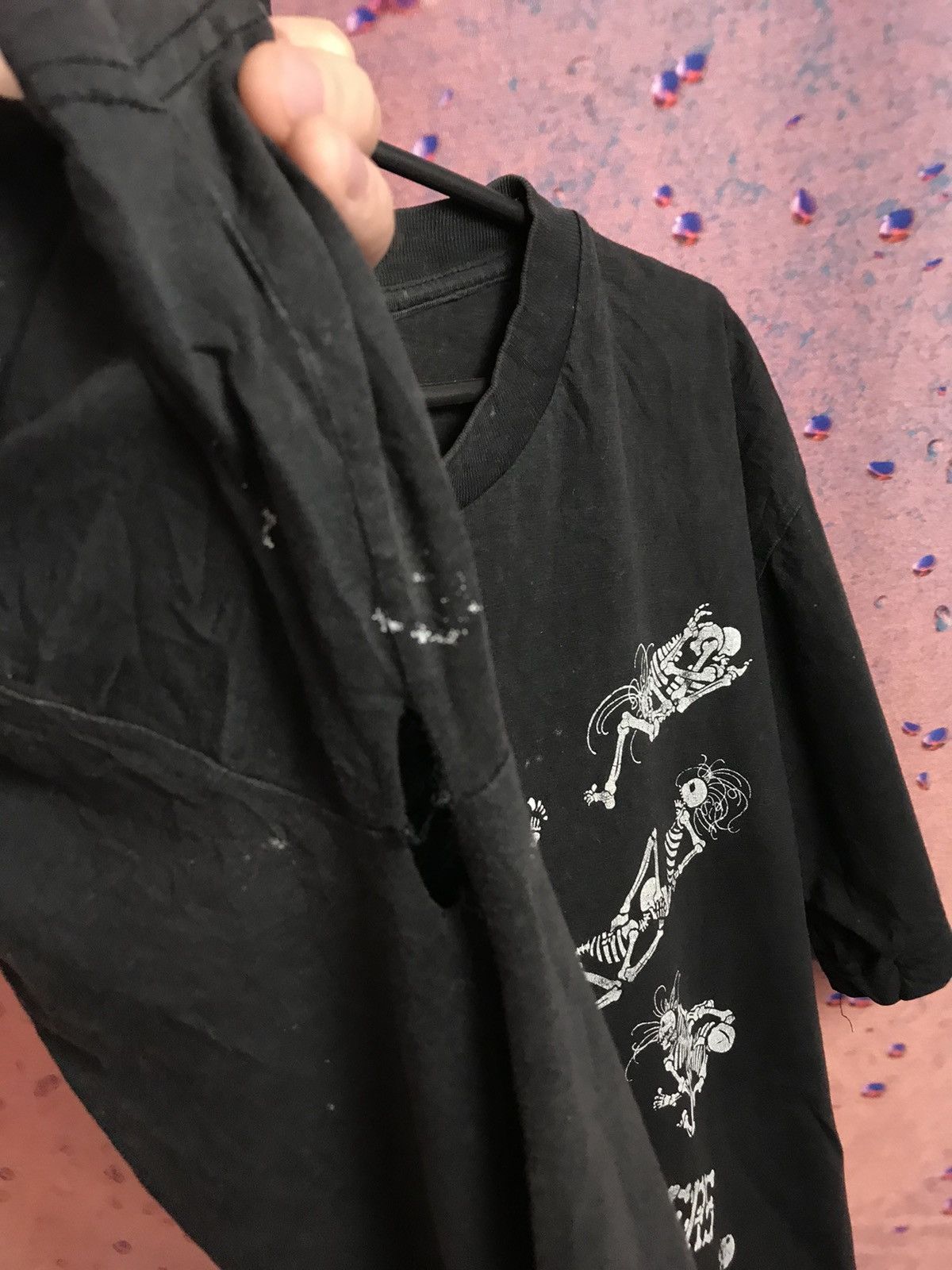 Vintage Vintage Boners Skeleton Sex Position streetwear tee Size US M / EU 48-50 / 2 - 5 Thumbnail