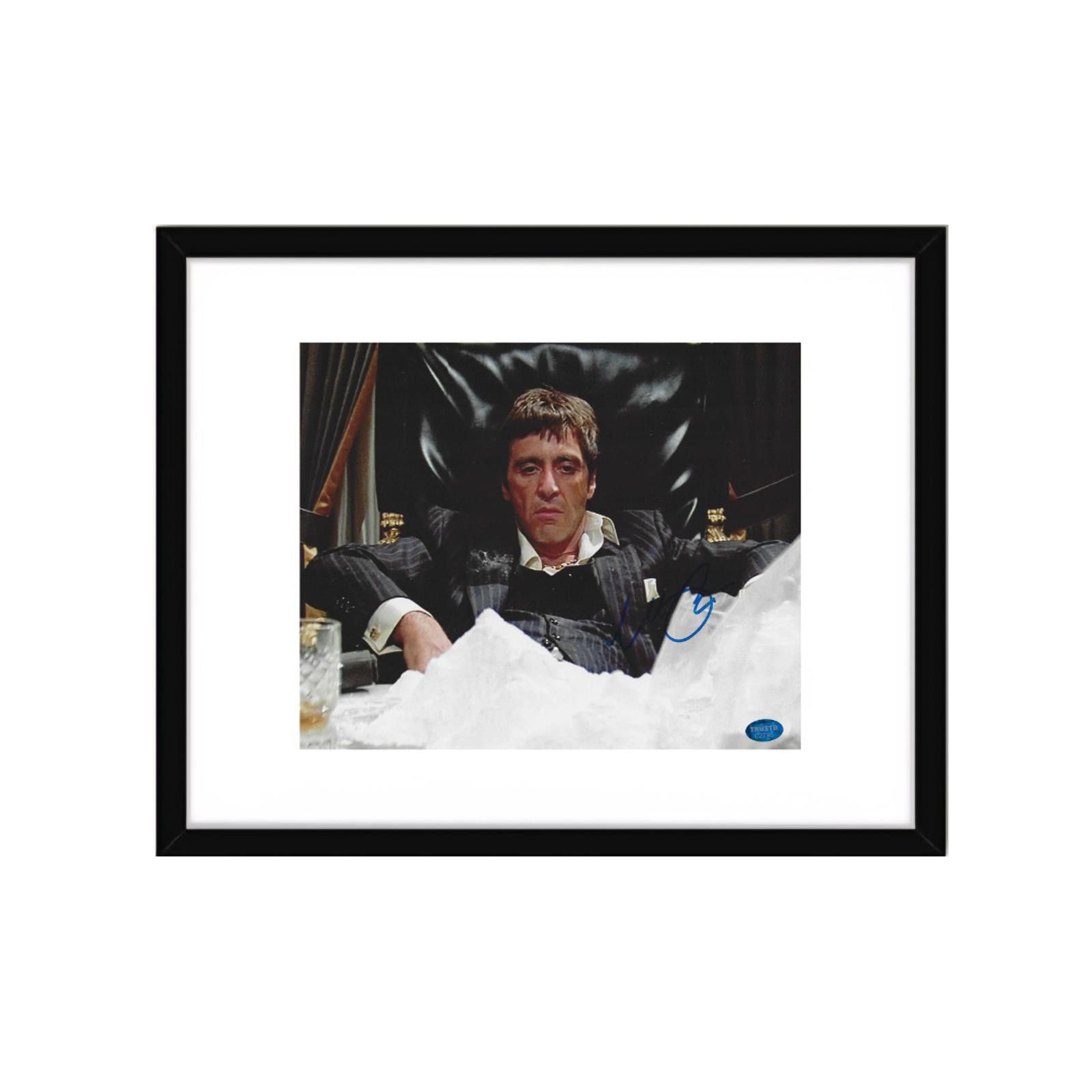 Other Al Pacino "Scarface" autographed 8x10 photo COA W/Frame Size ONE SIZE - 2 Thumbnail