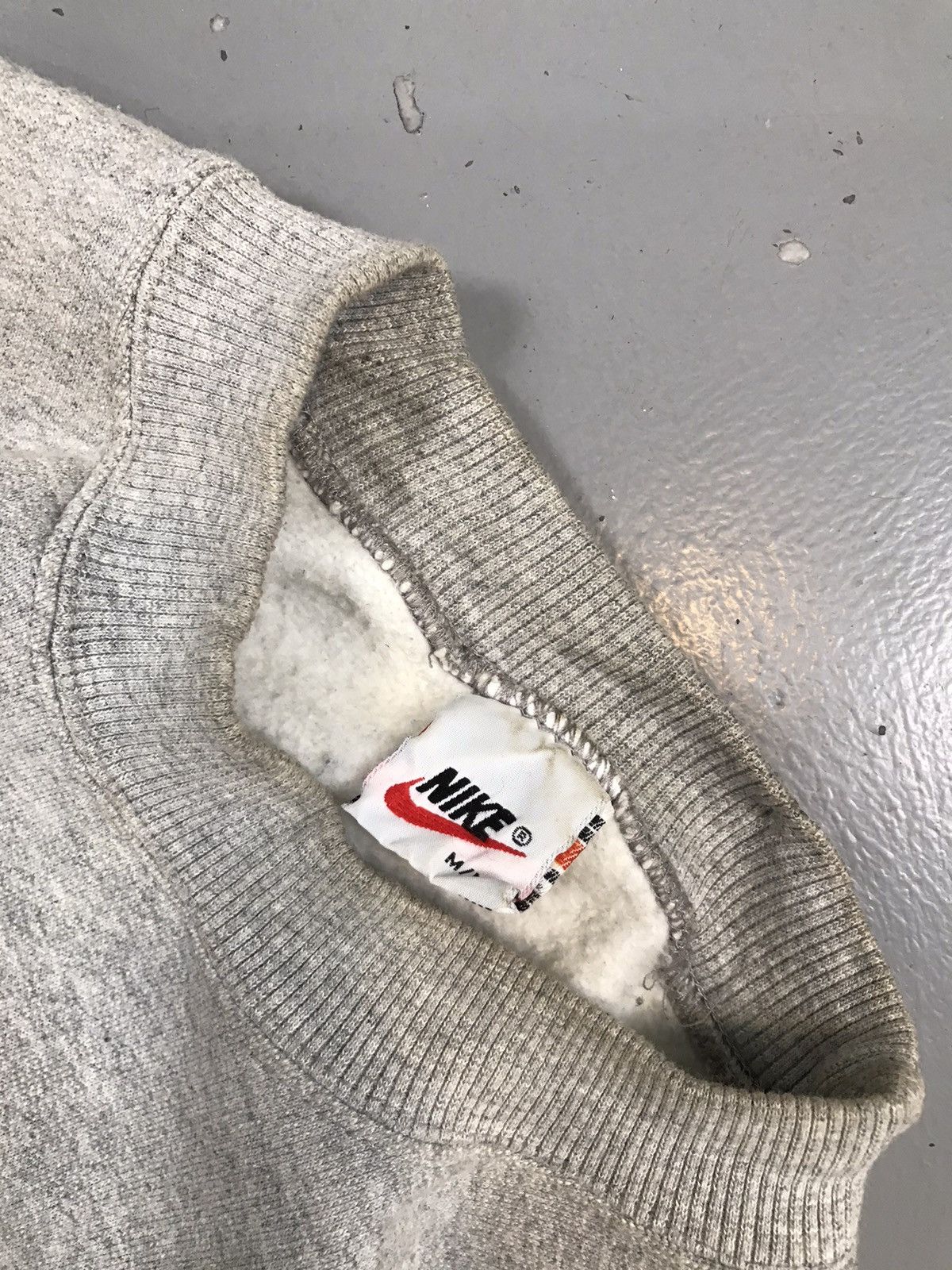 Nike × Vintage Vintage Nike off white boxy fit sweatshirt Size US XS / EU 42 / 0 - 5 Thumbnail