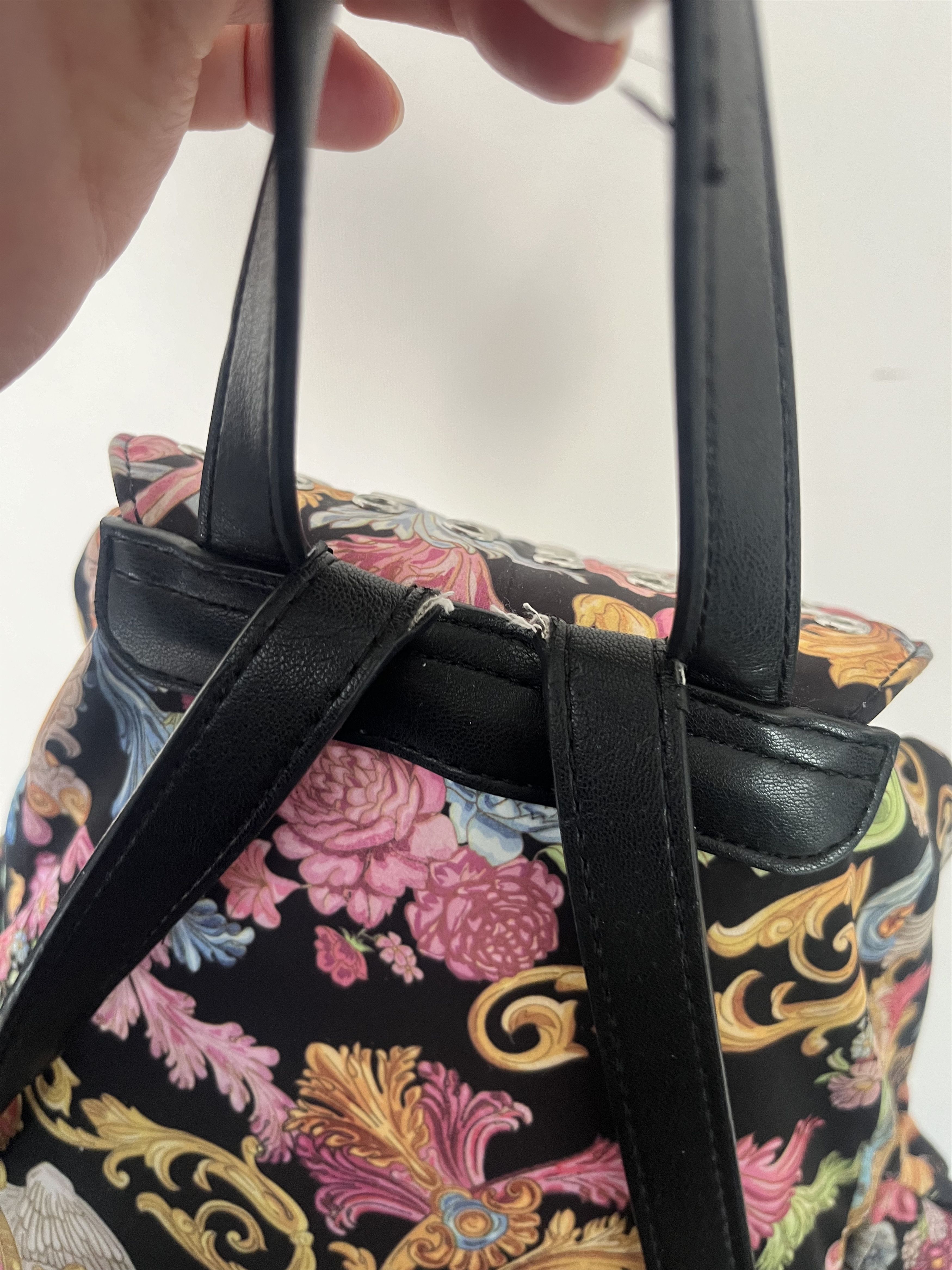 Versace Jeans Couture VERSACE JEANS COUTURE Flap Backpack Multicolor Logo Size ONE SIZE - 7 Thumbnail
