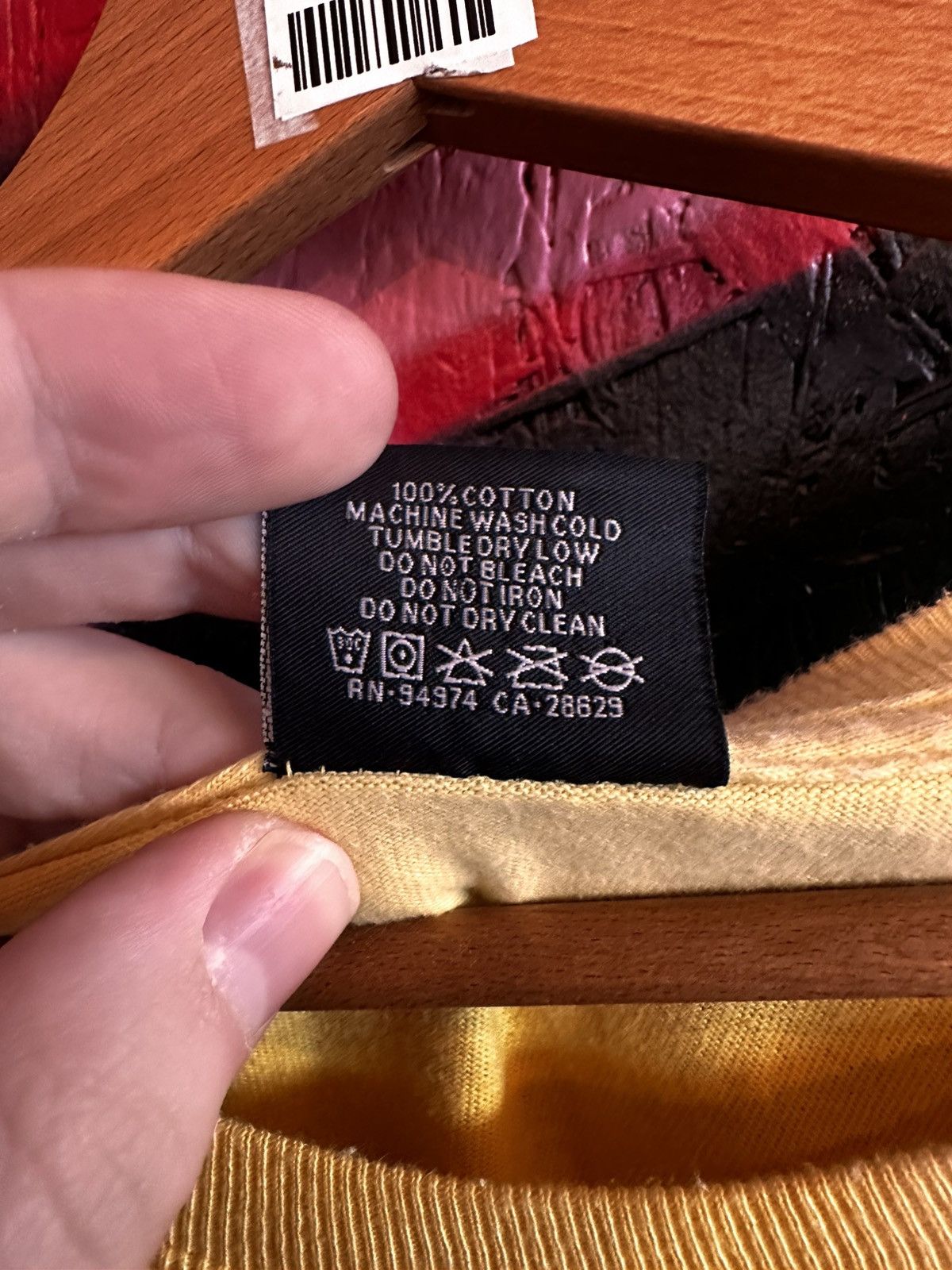 Stussy Basic Stussy Back Logo T yellow Size US S / EU 44-46 / 1 - 5 Thumbnail