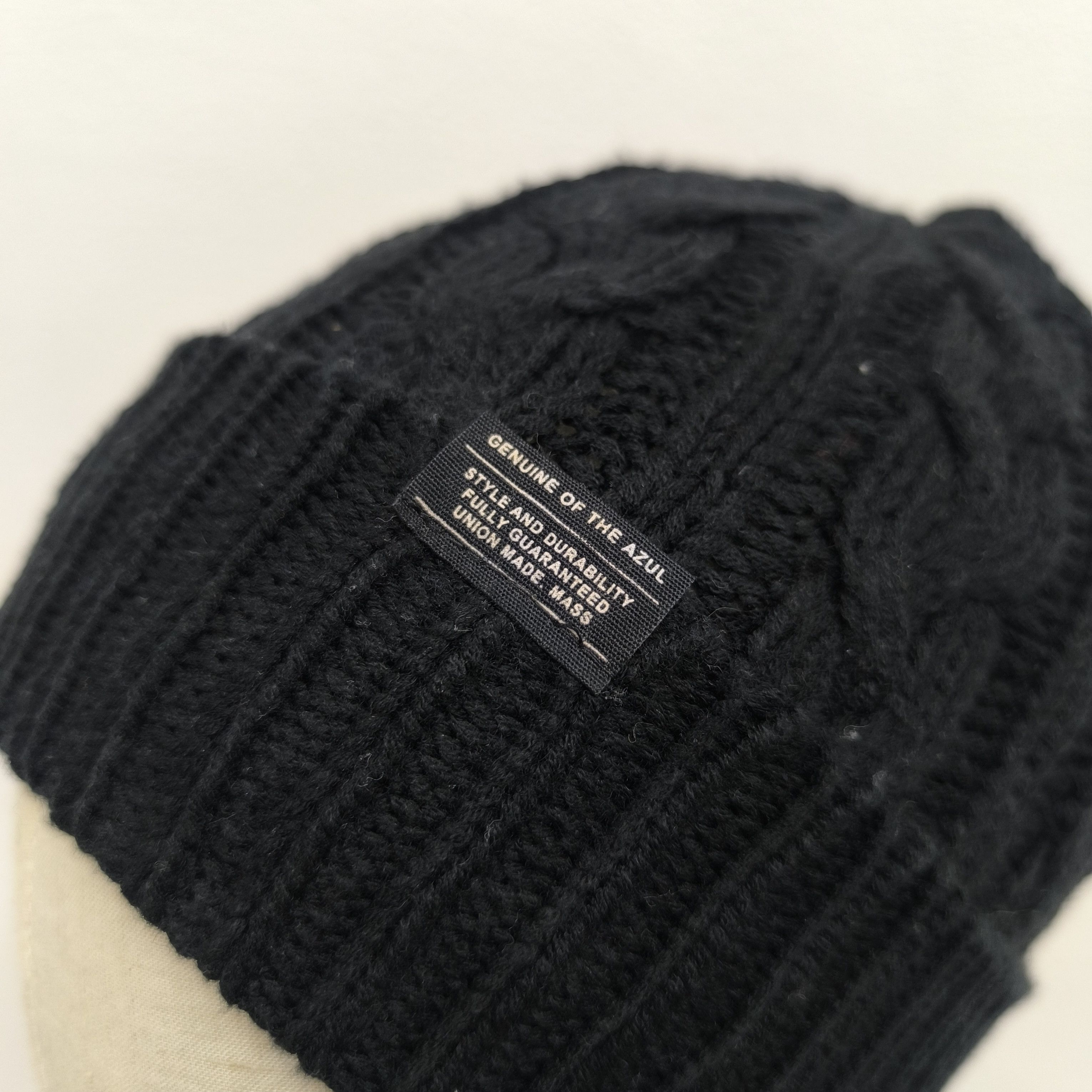 Japanese Brand 🌟Japanese brand azul by moussy patch beanie hat Size ONE SIZE - 3 Thumbnail