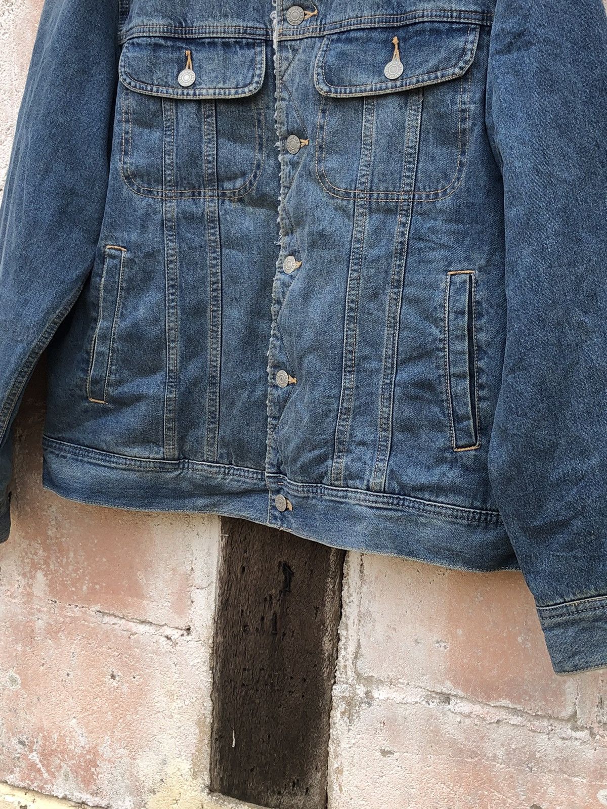 GU GU Trucker Jacket Denim Shearling Size US XL / EU 56 / 4 - 5 Thumbnail