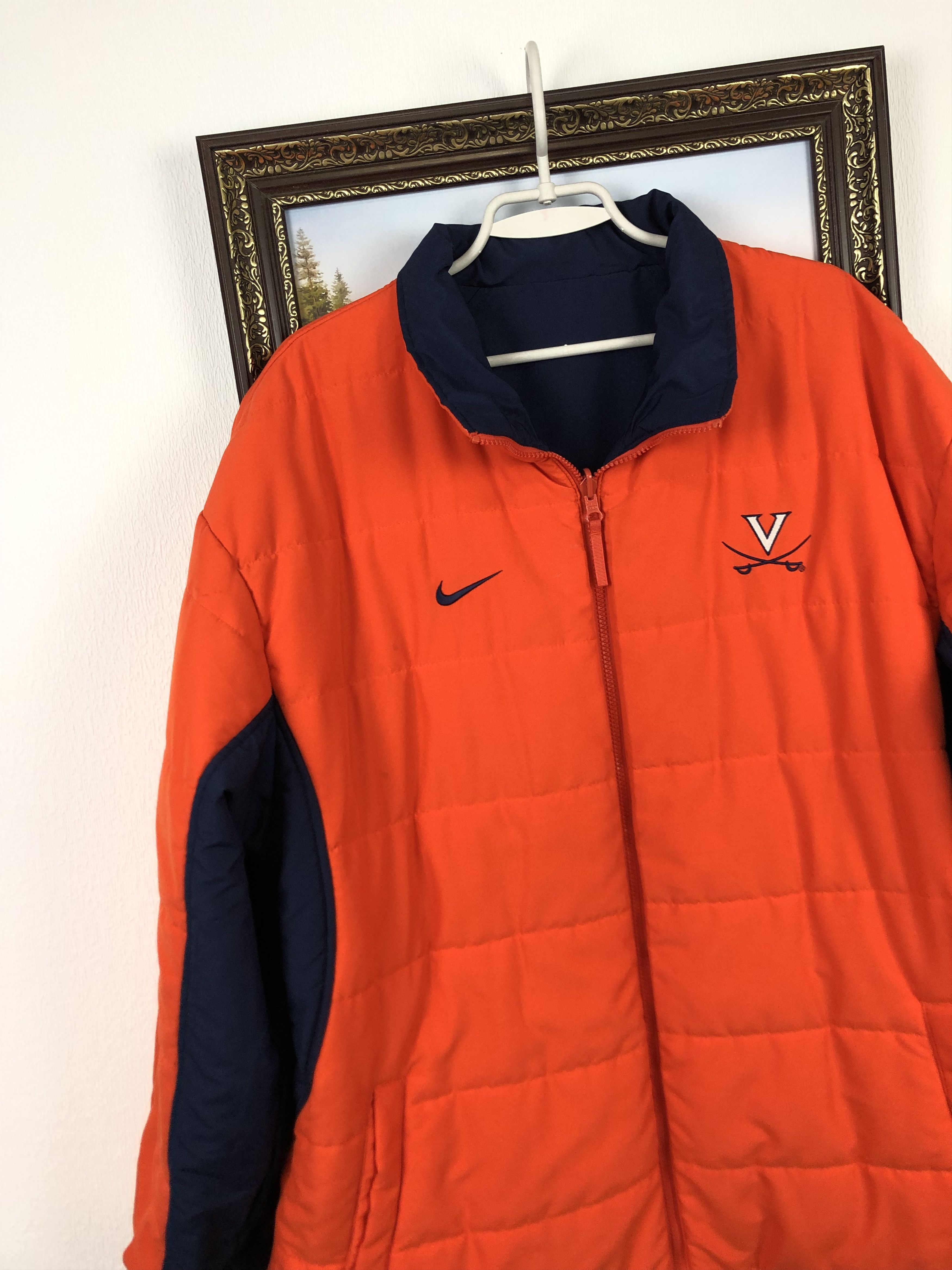 Nike Virginia Cavaliers 90's Jacket Double Sided Rare Hype Size US L / EU 52-54 / 3 - 19 Thumbnail