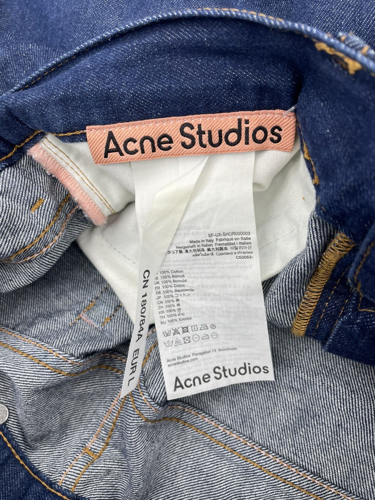 Acne Studios Acne Studios Denim Shorts Size US 34 / EU 50 - 6 Thumbnail
