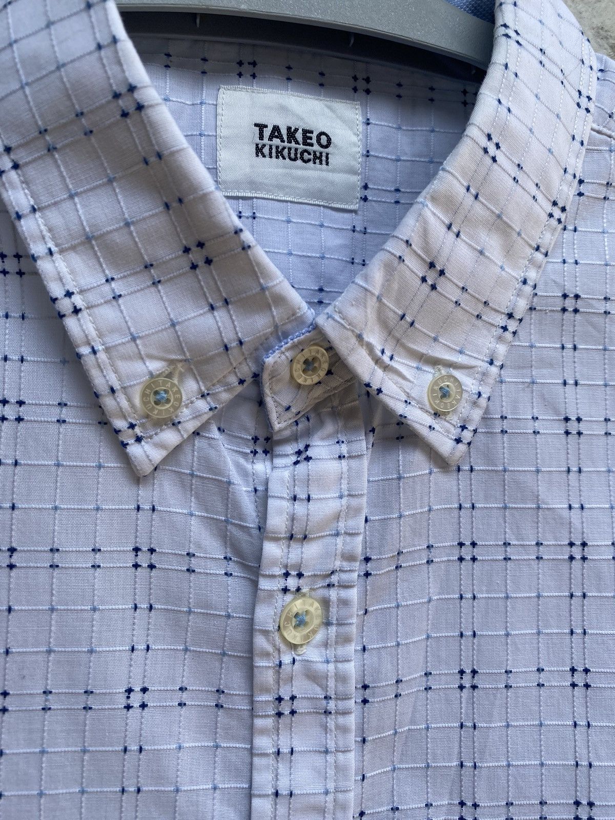 Japanese Brand × Takeo Kikuchi TAKEO KIKUCHI BUTTON UP SHIRT Size US L / EU 52-54 / 3 - 6 Thumbnail
