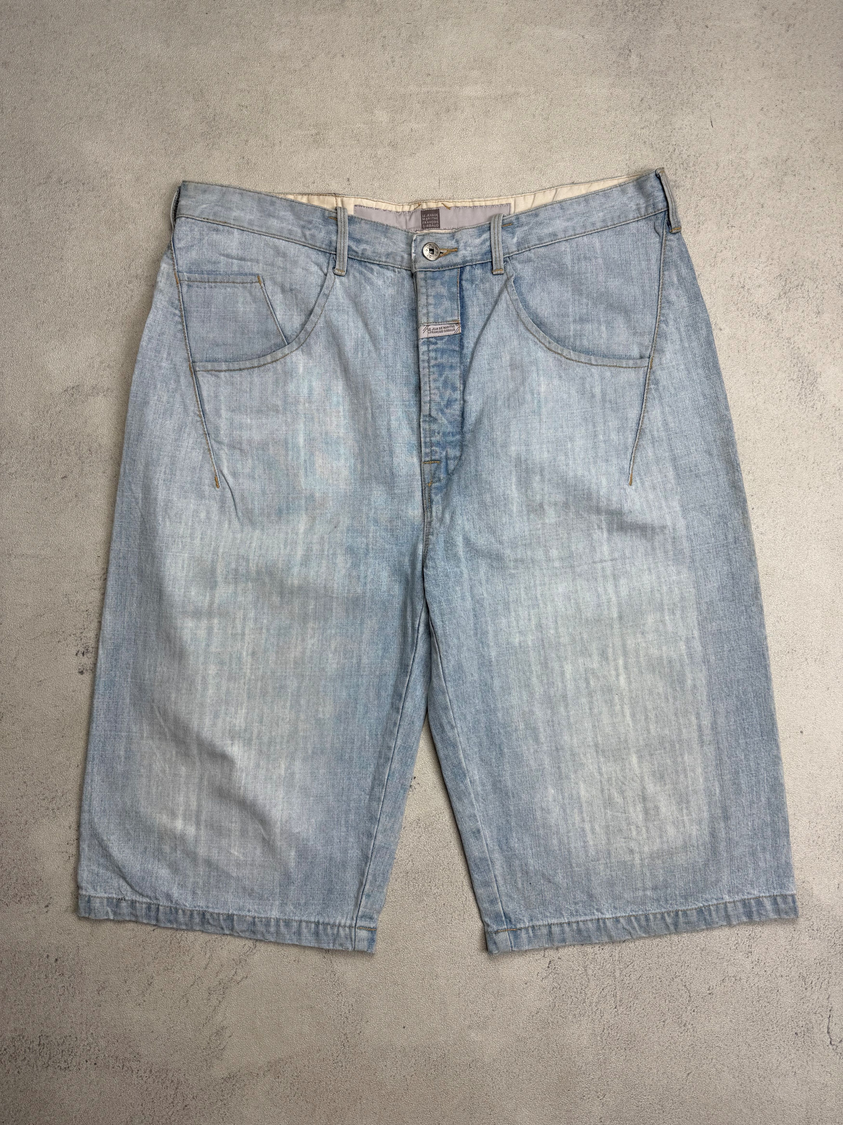 Marithe + Francois Girbaud Marithe Francois Girbaud Jorts Denim Size US 36 / EU 52 - 6 Thumbnail