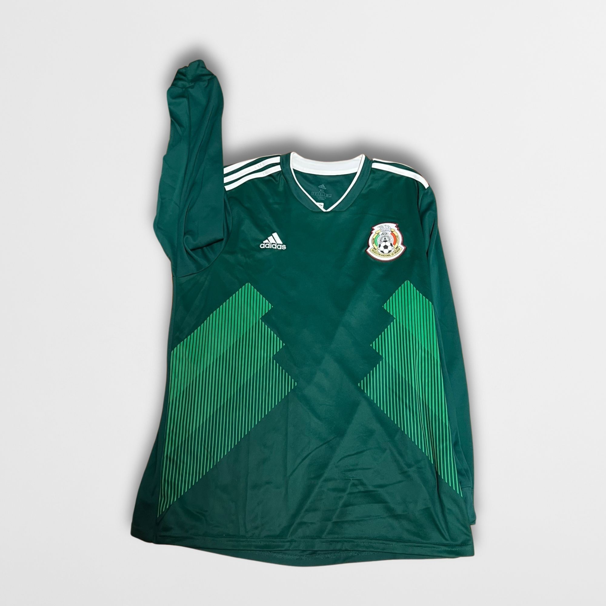 Adidas Adidas Mexico World Cup Jersey – Green Soccer Shirt – Size X Size US XL / EU 56 / 4 - 2 Thumbnail