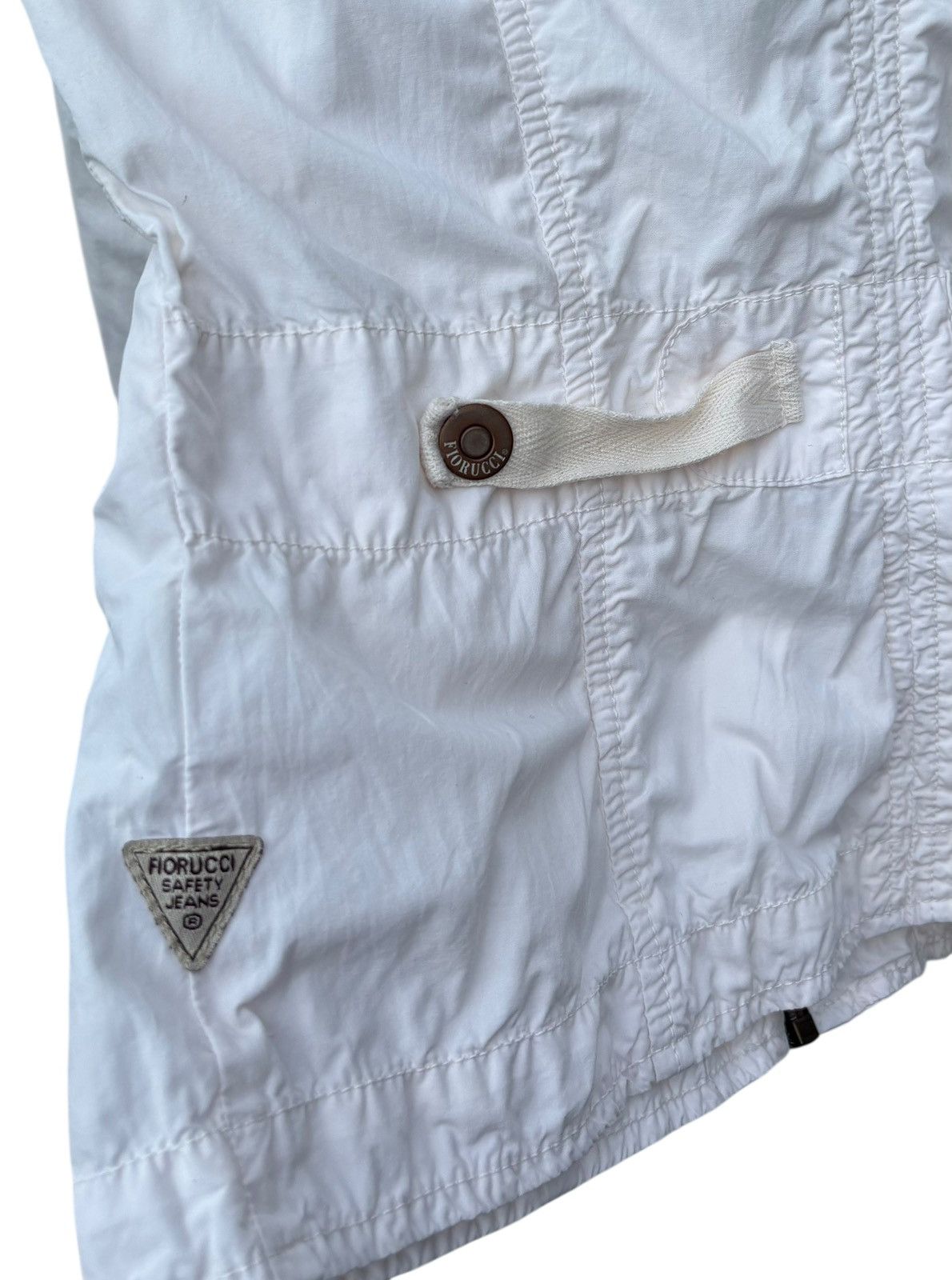 Fiorucci Fiorucci Floral Embroidery White Jacket Size S / US 4 / IT 40 - 9 Thumbnail