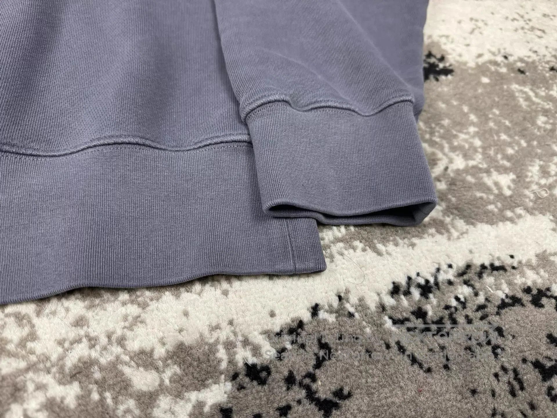 Palm Angels Blue Oversized Sweatshirt with Patch Design. Size US M / EU 48-50 / 2 - 4 Thumbnail