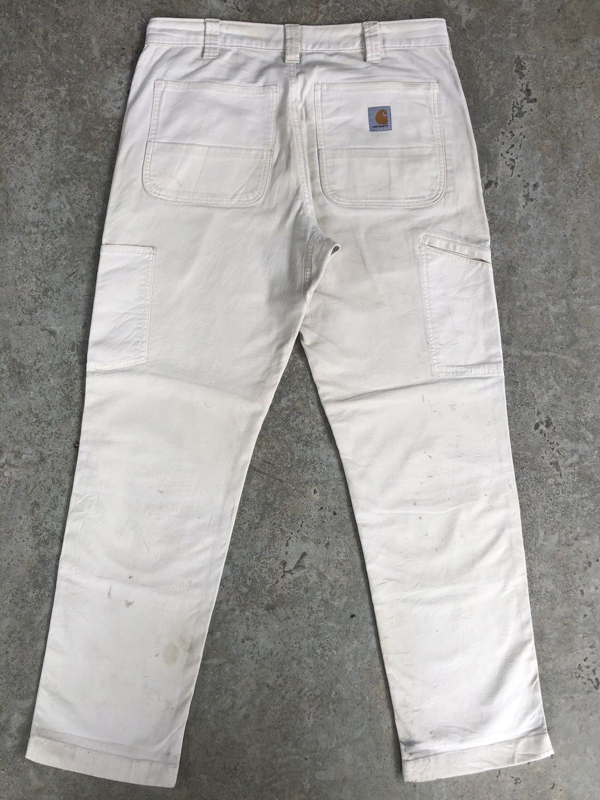 Carhartt Carharrt Double Knee Distressed Jeans Size US 33 - 2 Thumbnail