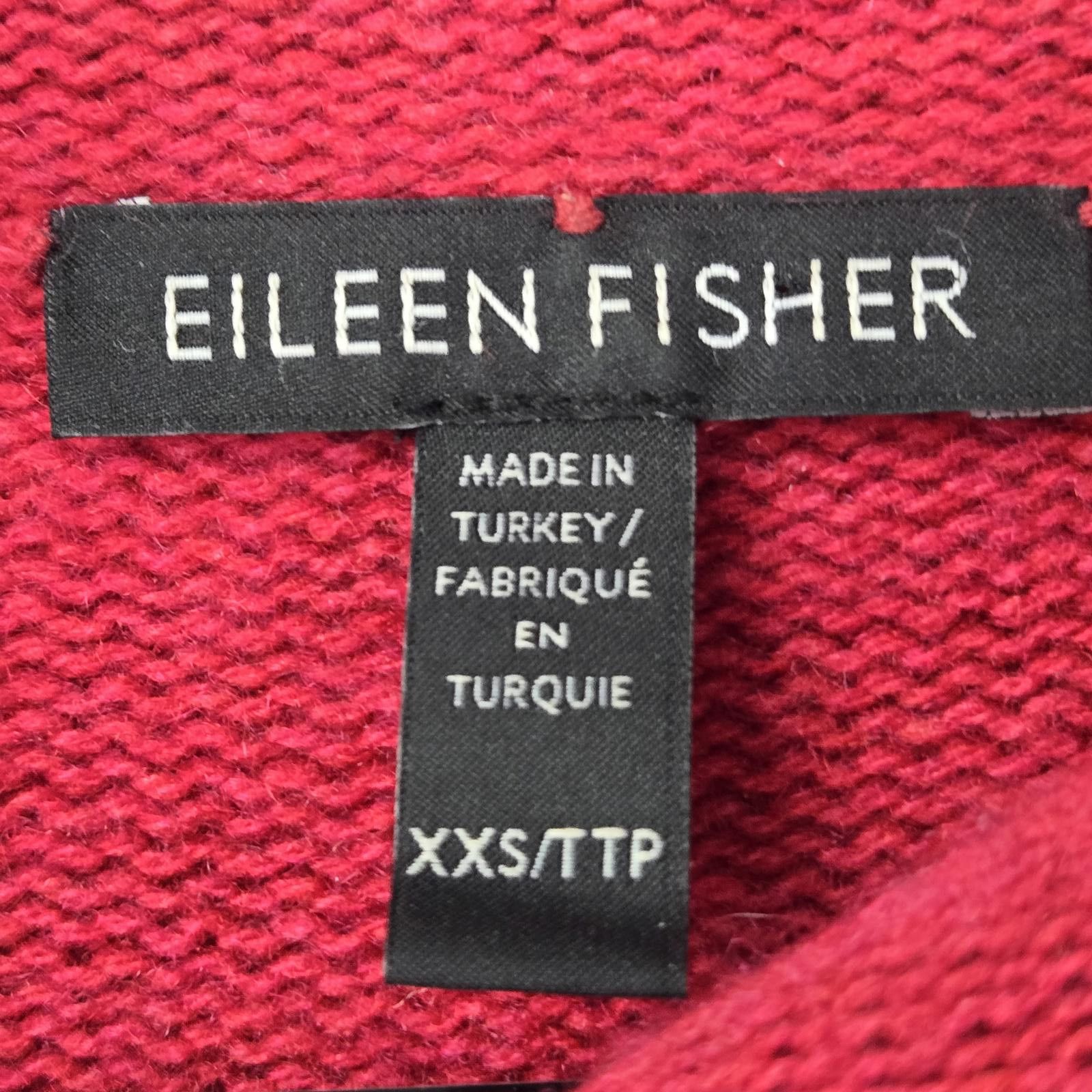 Eileen Fisher Eileen Fisher Cashmere Sweater Red Womens Size XXS Size XXS / US 00 / IT 34 - 3 Thumbnail