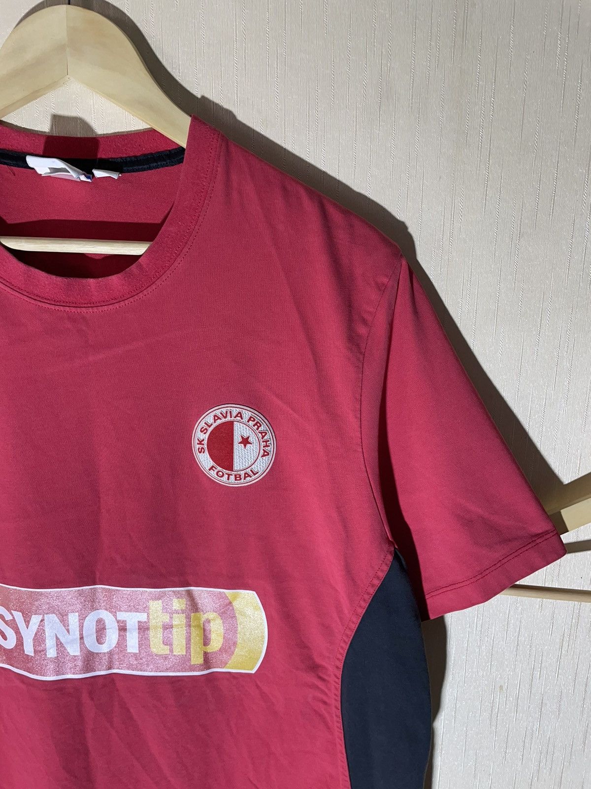 Vintage Umbro Slavia Praha Soccer jersey blokecore Size US XXL / EU 58 / 5 - 2 Thumbnail
