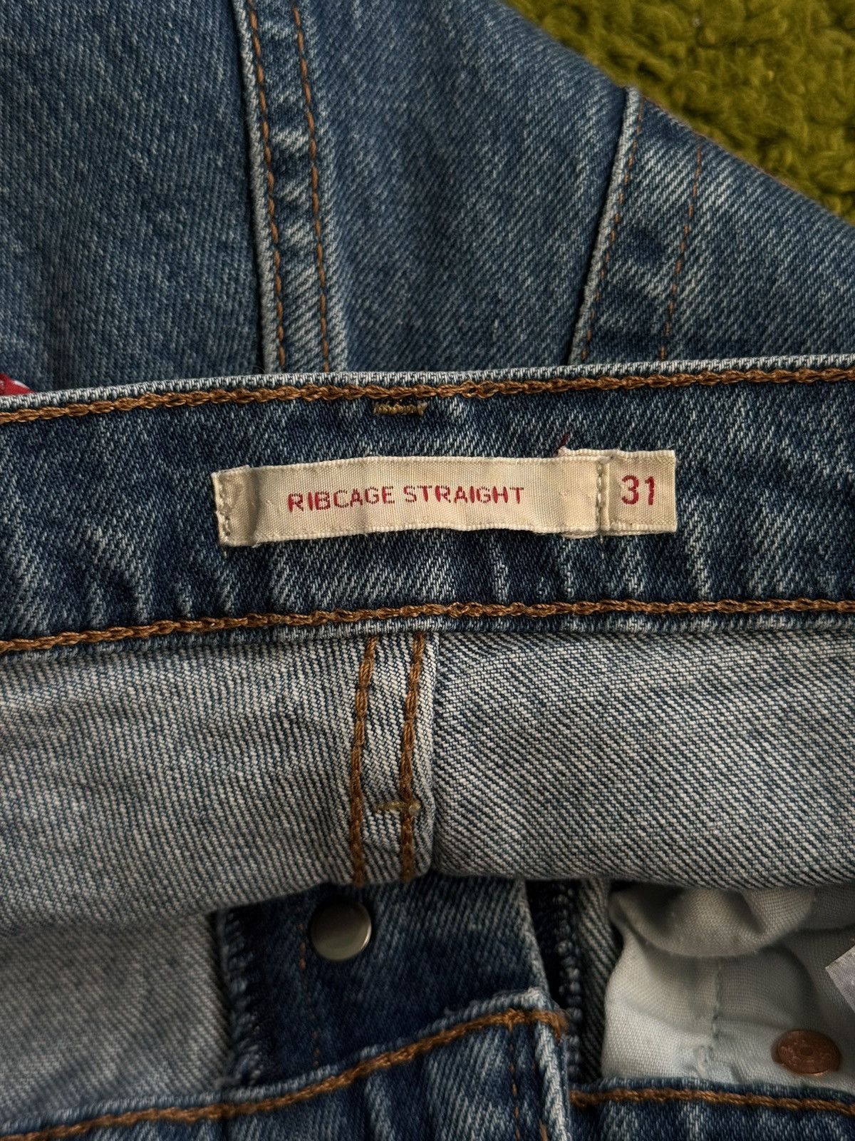 Levi's Levi’s wide leg denim pants jeans Size 31" - 4 Thumbnail