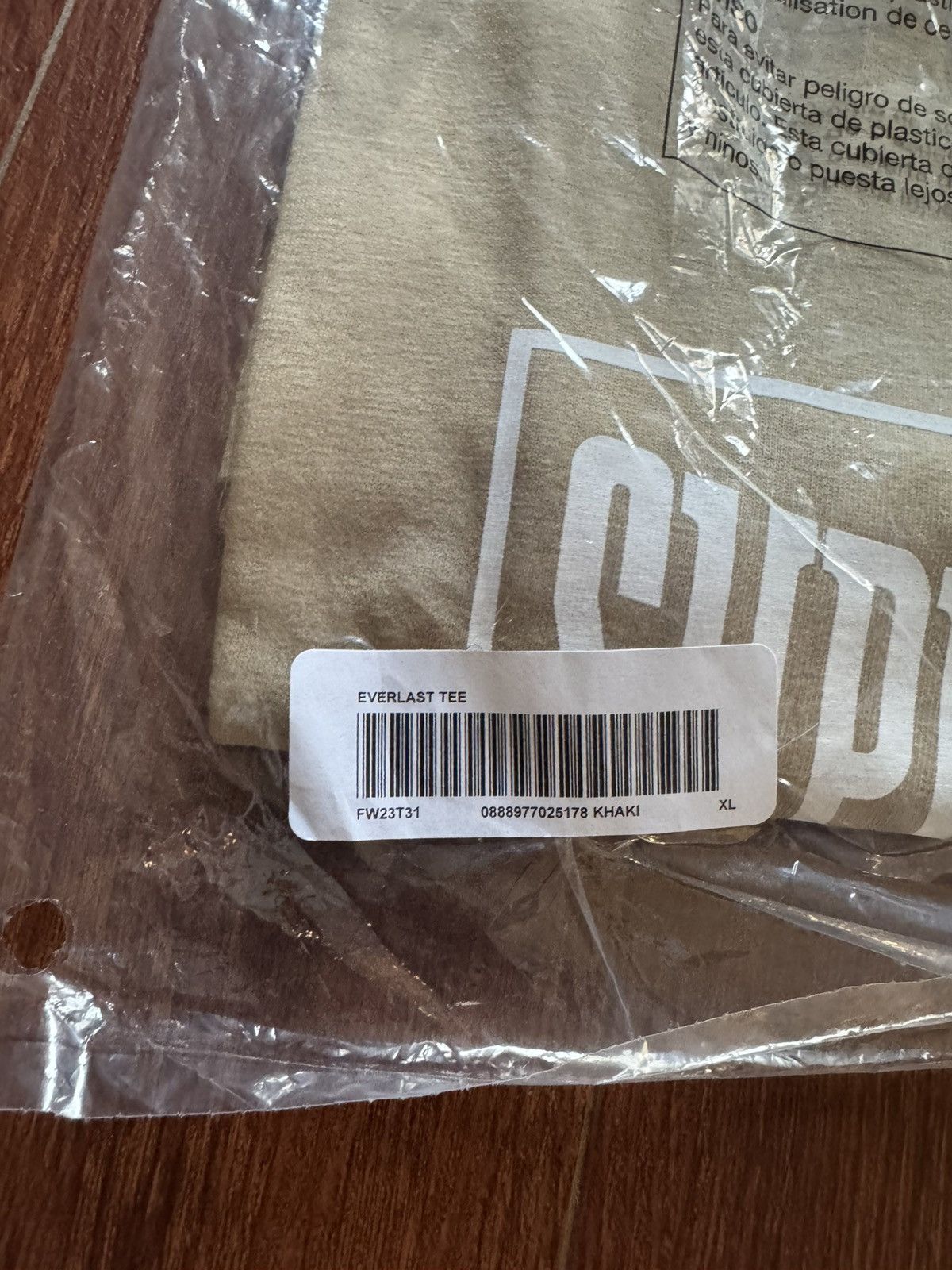 Supreme Supreme FW23 Everlast SS Tee Size US XL / EU 56 / 4 - 2 Thumbnail