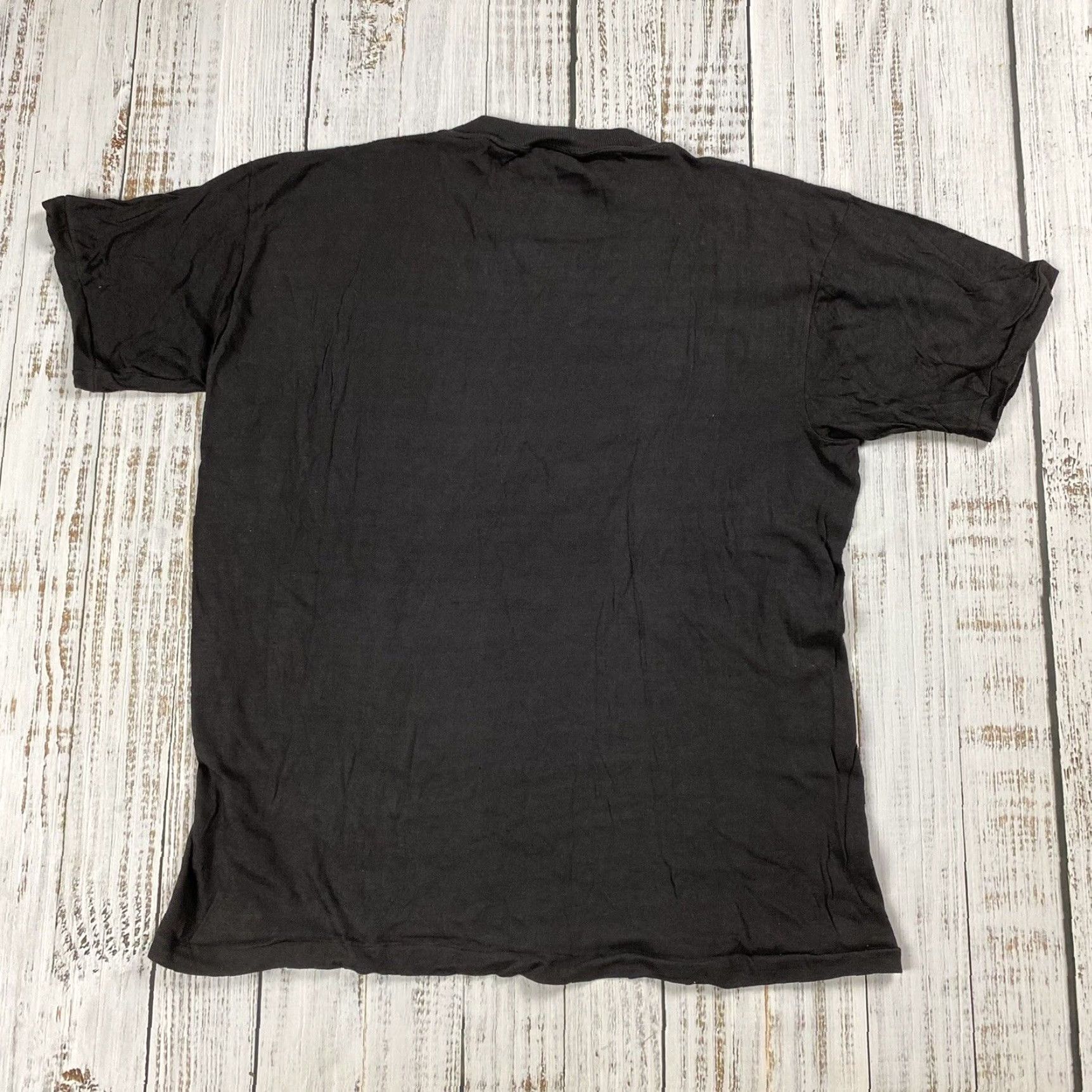 Vintage VINTAGE LOVE ONE 80s Graphic T-Shirt Black XL Adult Unisex Hip Hop NYC Size US XL / EU 56 / 4 - 6 Thumbnail