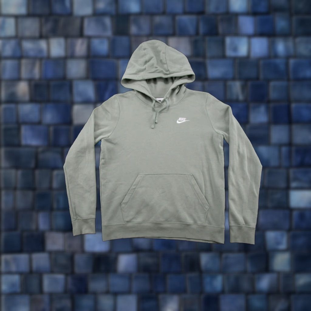 Nike Nike Sportswear Hoodie Sweatshirt Mens S Pullover Green Club Fleece Embroidered Size US S / EU 44-46 / 1 - 1 Thumbnail