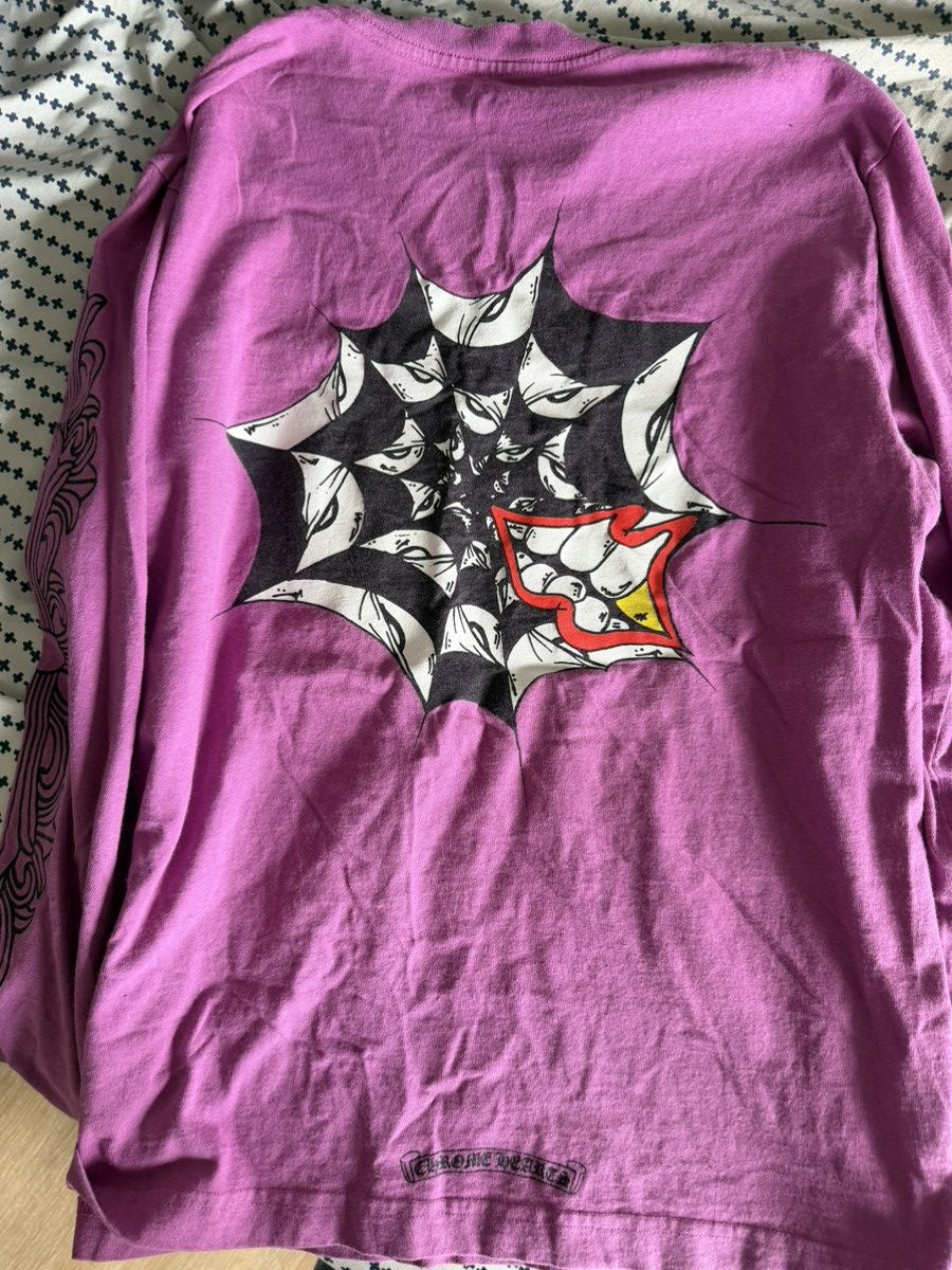 Chrome Hearts Chrome Hearts Matty Boy Spider Web Longsleeve Size US M / EU 48-50 / 2 - 2 Thumbnail