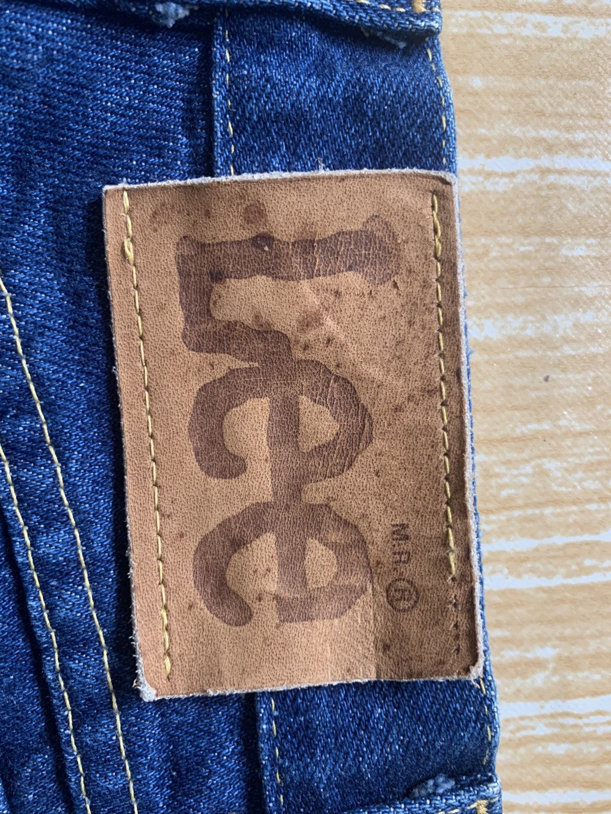 Lee × Vintage Rare!! Vintage 80s Lee Talon42 Zipper Made In USA Denim Pant Size 24" / US 00 / IT 34 - 18 Thumbnail