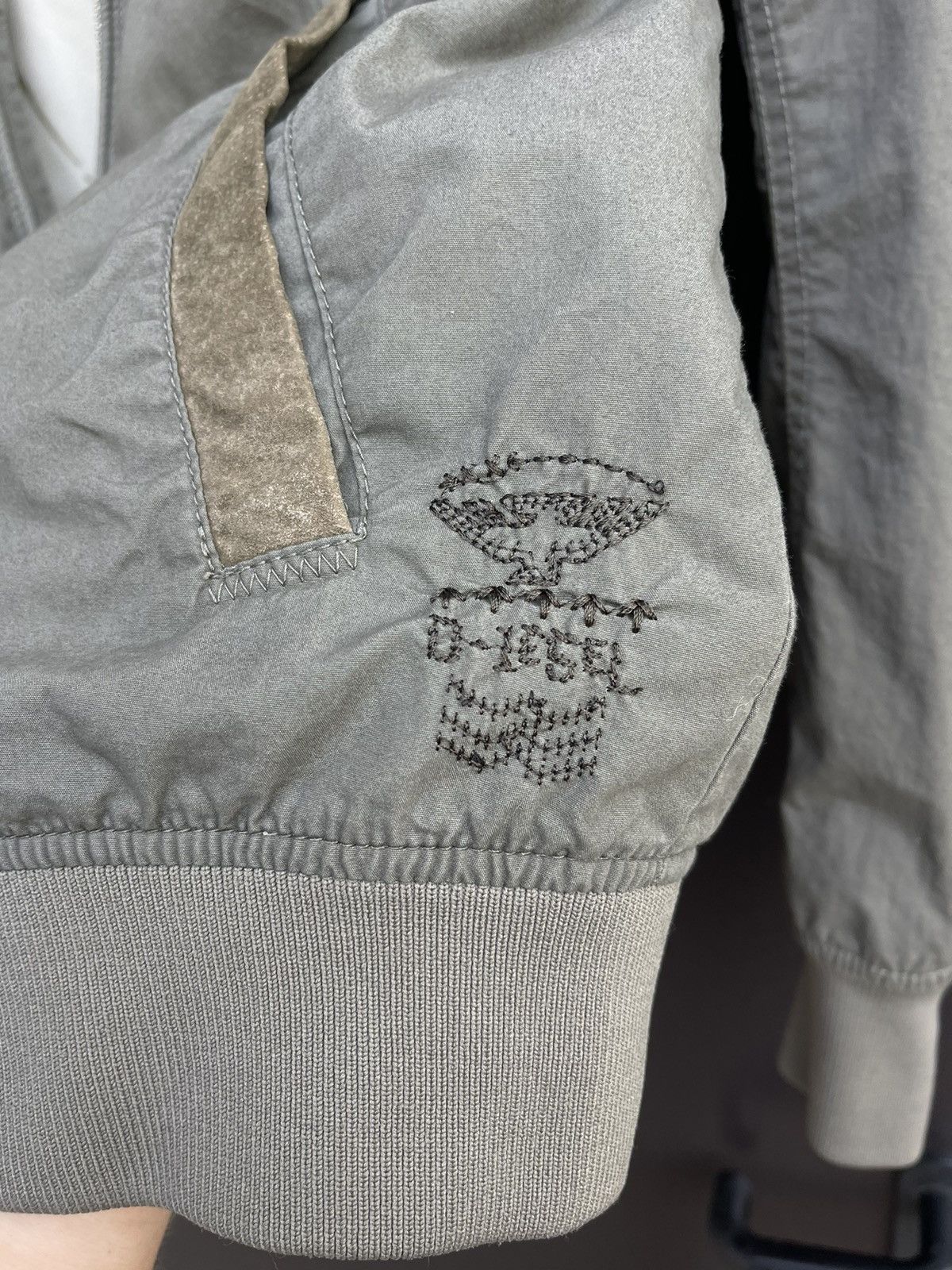 Diesel Diesel Military Nylon Bomber Jacket Green Multi-Pocket — M Size US M / EU 48-50 / 2 - 7 Thumbnail