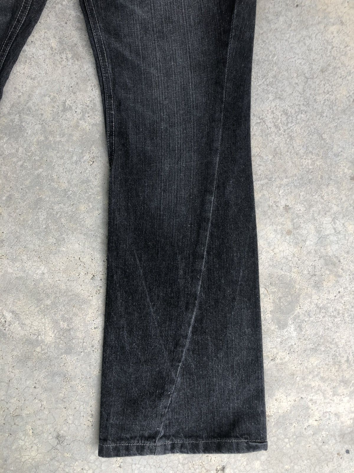 If Six Was Nine Japanese Barcedos Flared Jeans Bootcut Distressed Jeans Size US 31 - 7 Thumbnail