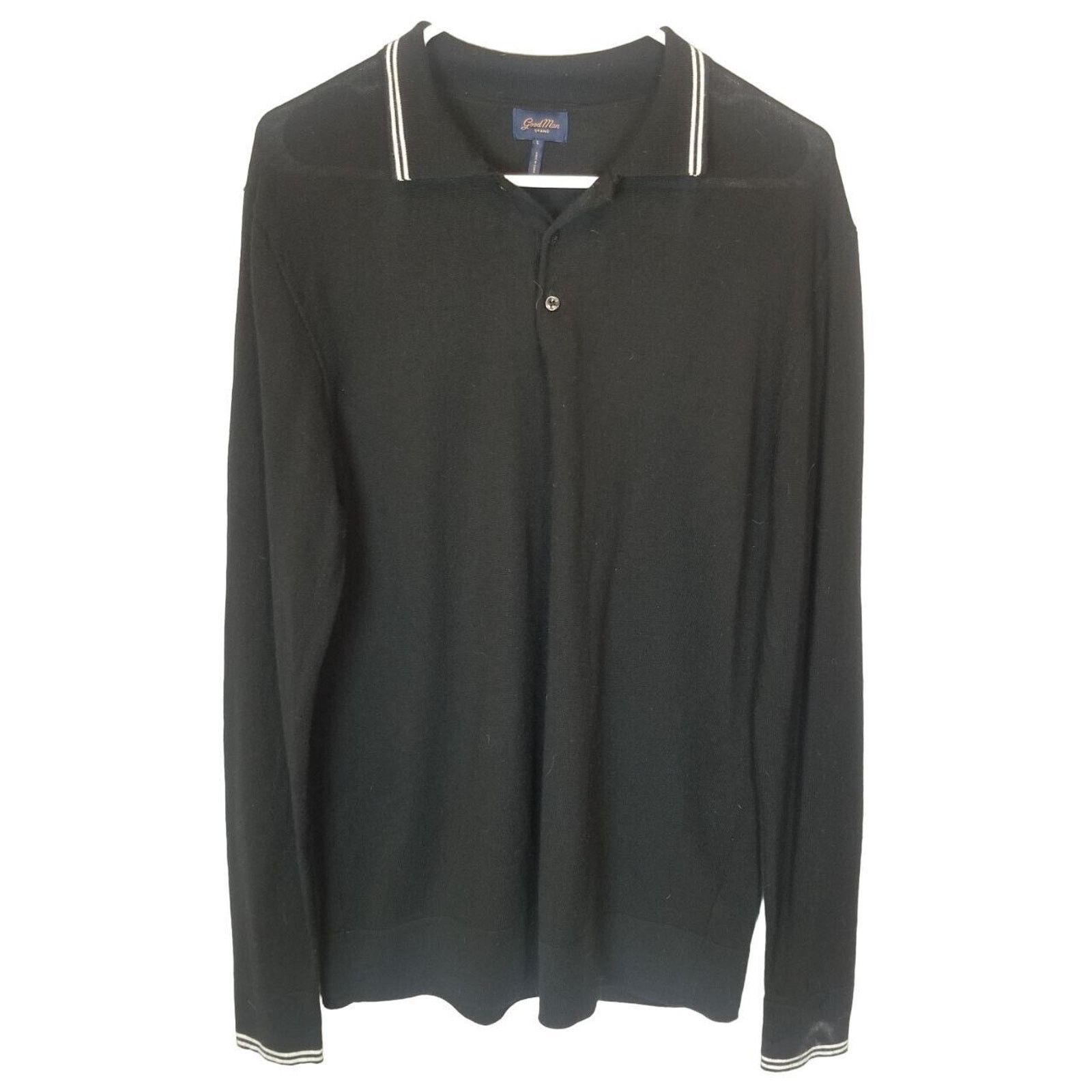 Good Man Brand Good Man Brand Mens Extrafine Merino Wool Pullover Sweater L Size US L / EU 52-54 / 3 - 1 Thumbnail