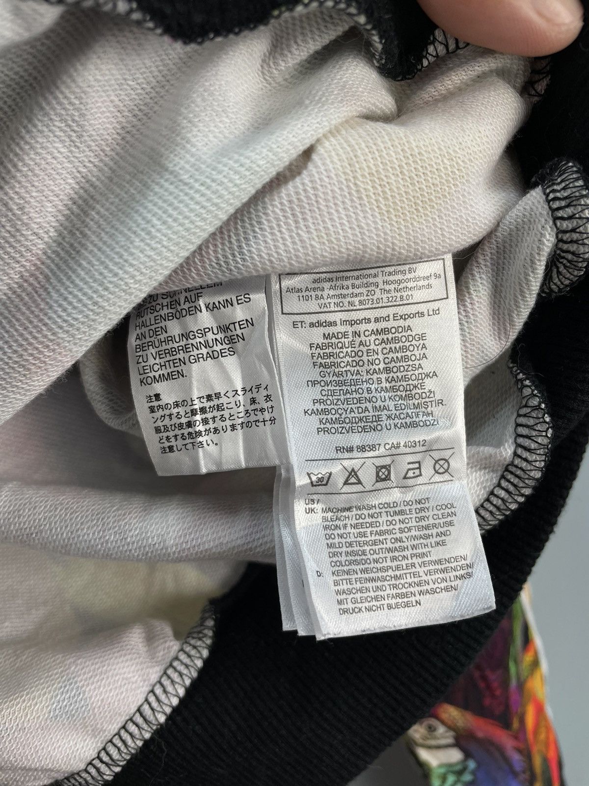 Adidas Adidas overprinted bird photos sweatshirt Size XS / US 0-2 / IT 36-38 - 6 Thumbnail