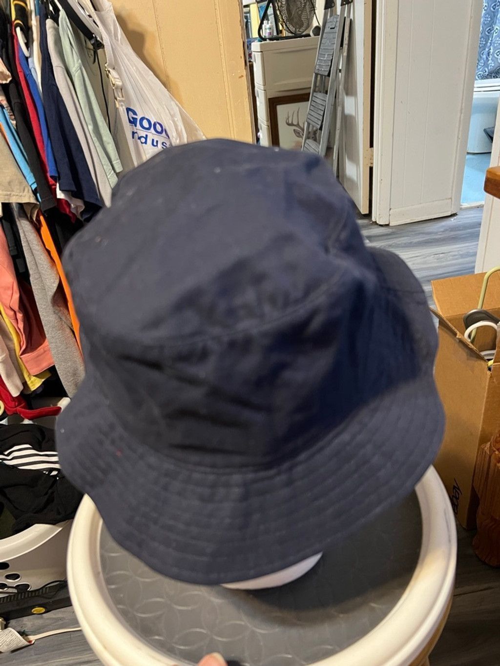 Other Men's BIG Accessories NeuroNinja Navy Orange Bucket Hat Size ONE SIZE - 3 Thumbnail