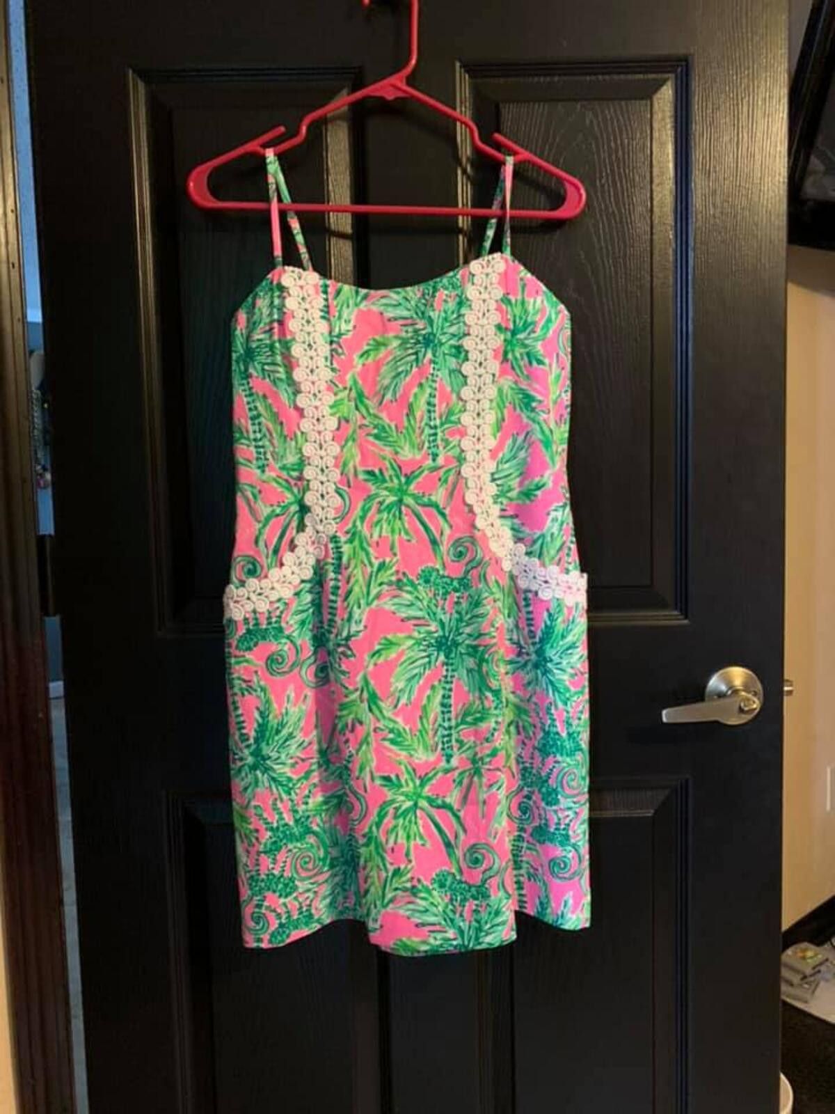 Lilly Pulitzer Lilly Pulitzer Prosecco Pink Hanging Around Shelli Stretch Size M / US 6-8 / IT 42-44 - 2 Thumbnail