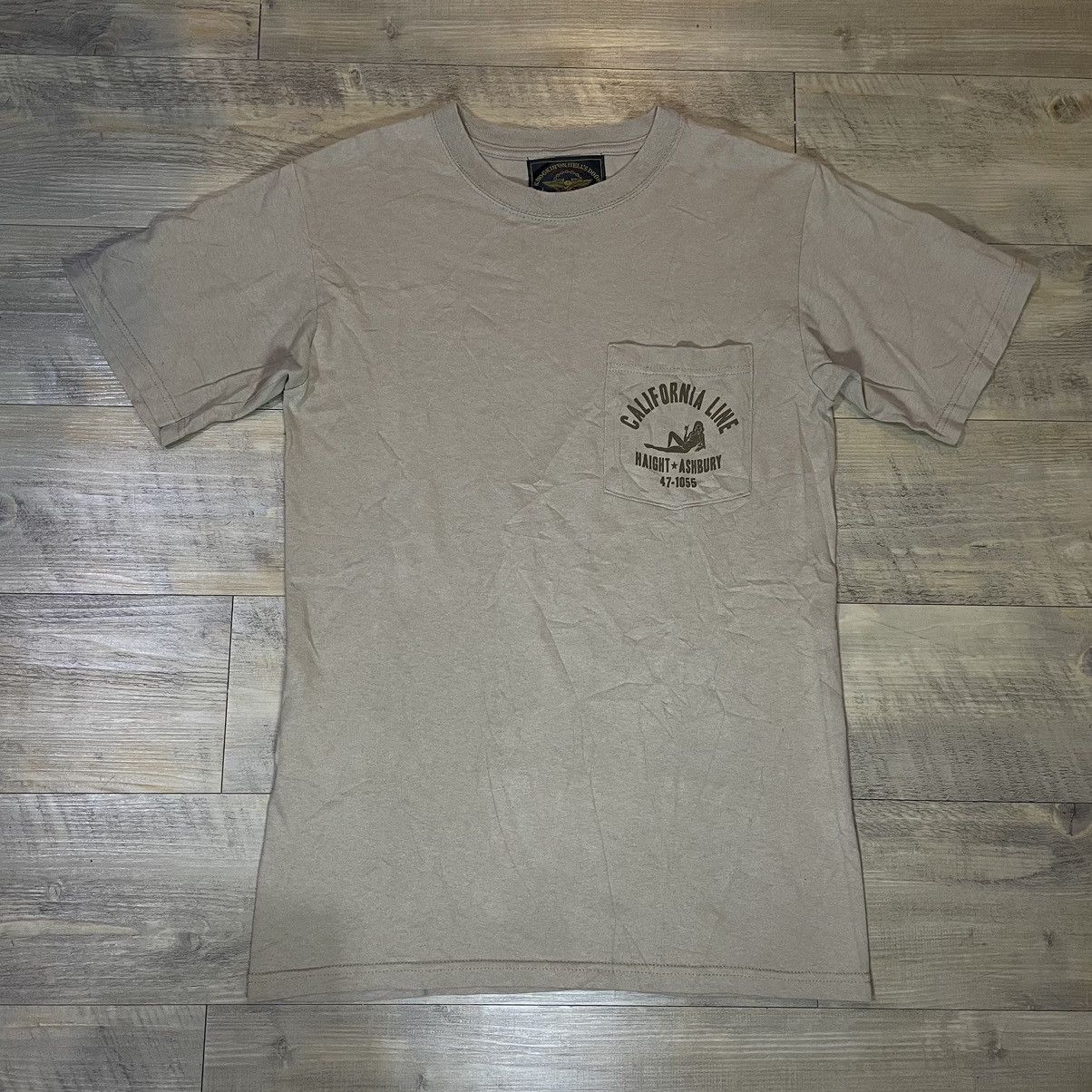 Japanese Brand × Vintage Skull flight pocket tee Size US S / EU 44-46 / 1 - 1 Thumbnail