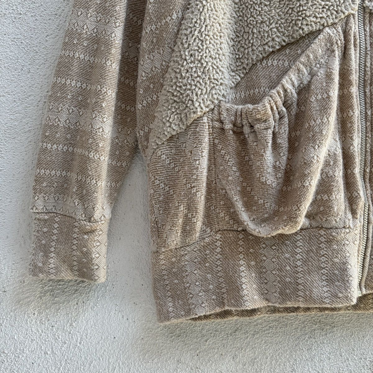 Frapbois Frapbois Zip Up Sherpa Hoodie Size US M / EU 48-50 / 2 - 3 Thumbnail