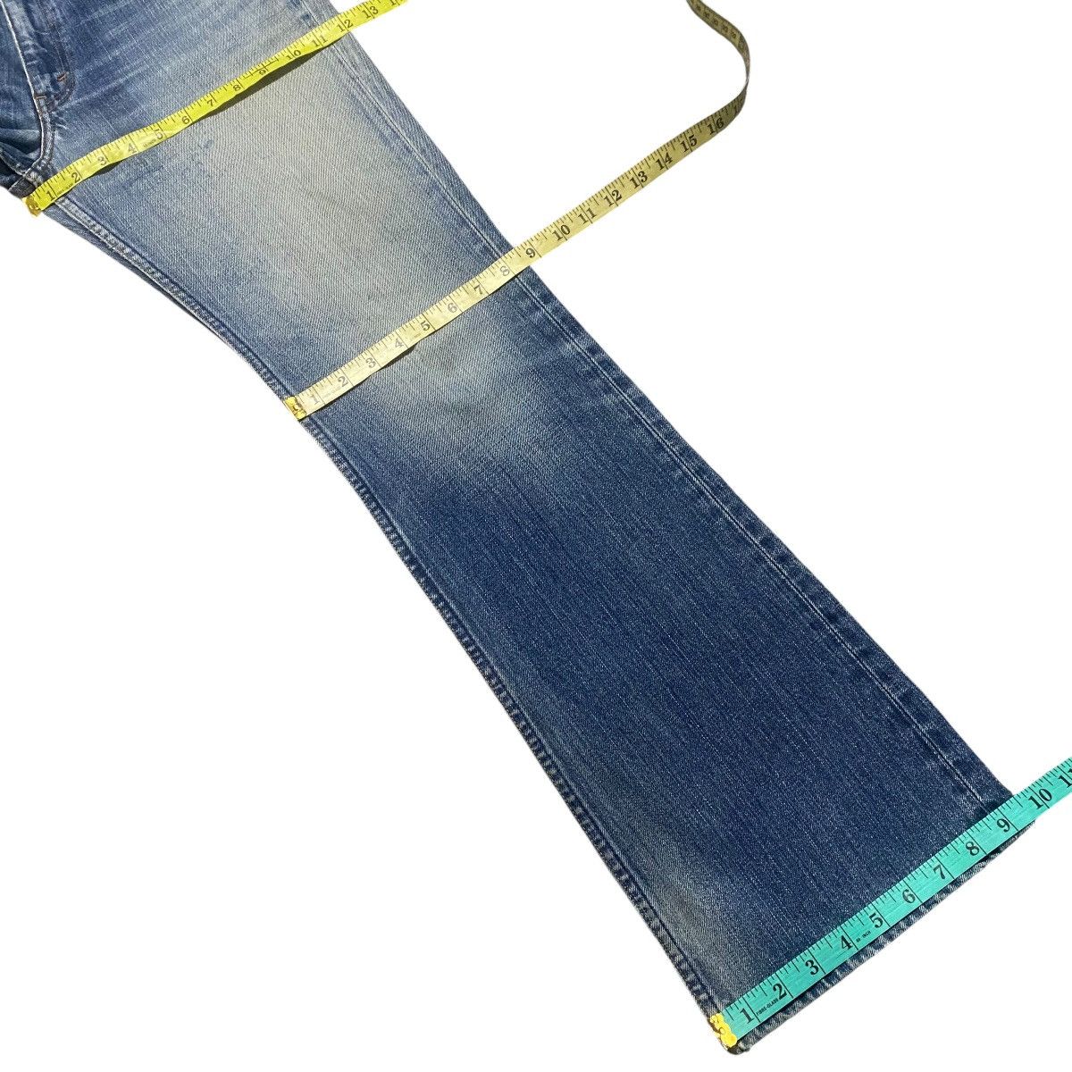 Levi's Vintage Levis 517 Faded Blue Flare Jeans Size US 32 / EU 48 - 18 Thumbnail