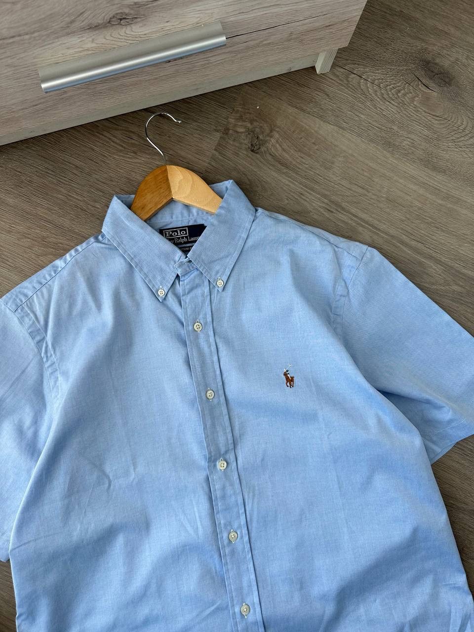 Polo Ralph Lauren × Vintage Vintage Polo Ralph Lauren Blue Shirt Size US L / EU 52-54 / 3 - 8 Thumbnail