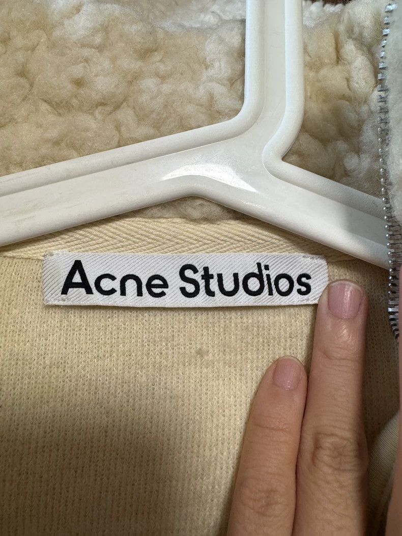 Acne Studios acne studios A white lambskin coat 2506-Nextarrow Size XS / US 0-2 / IT 36-38 - 5 Thumbnail