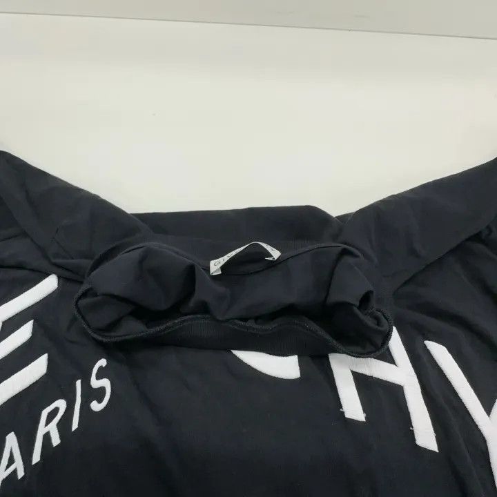 Givenchy Givenchy Givenchy Black Logo Embroidered Short Sleeve TShi Size US S / EU 44-46 / 1 - 6 Thumbnail