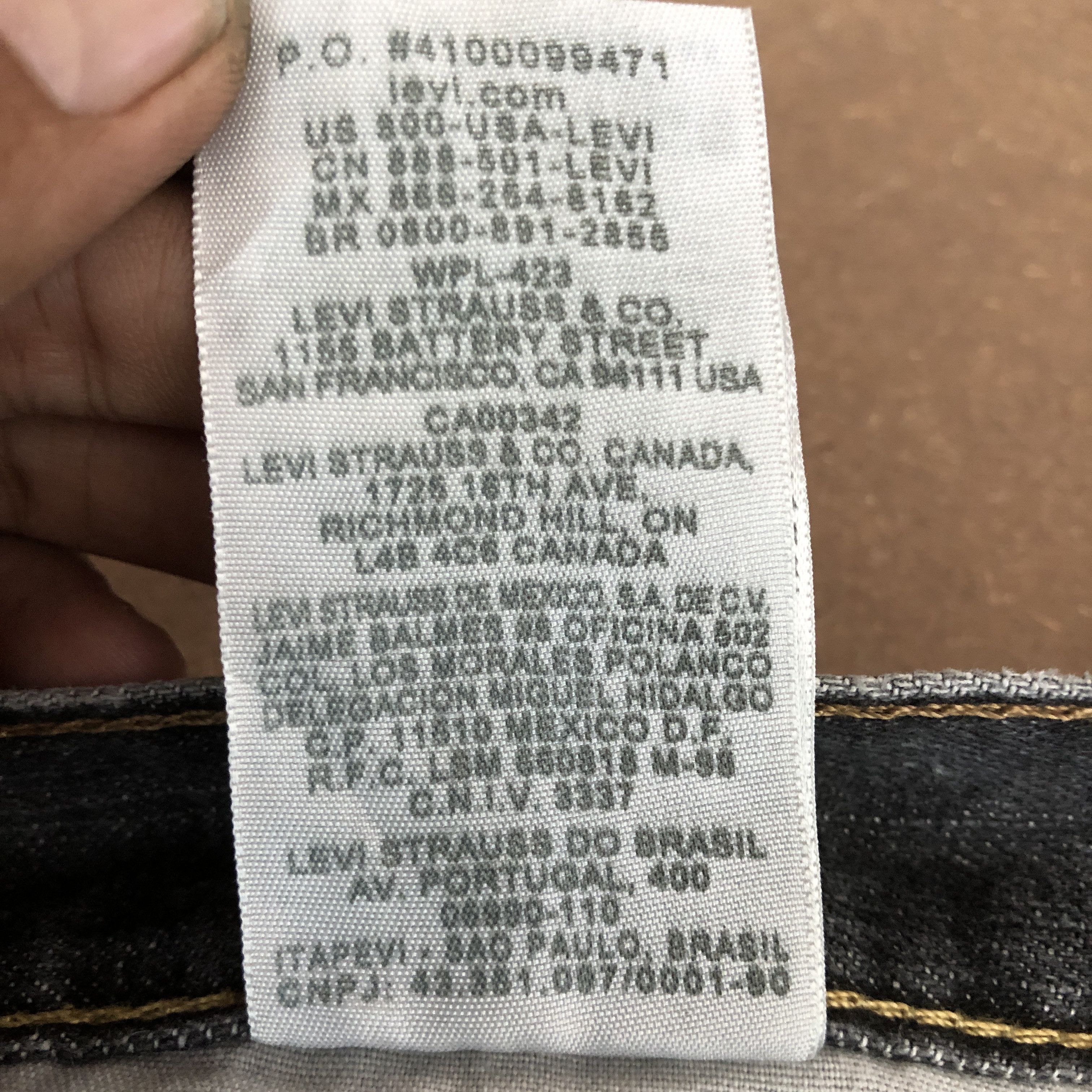 Levi's Vintage Levis Distressed Jeans Levi's Faded Black Denim Size US 38 / EU 54 - 11 Thumbnail
