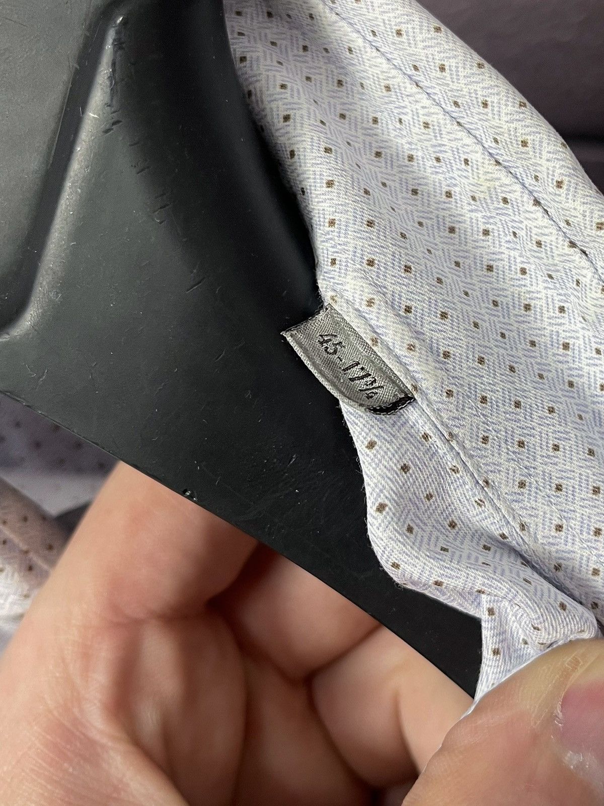 Canali Canali Impeccabile Dress Shirt XL Italian Luxury Pattern Size US XL / EU 56 / 4 - 6 Thumbnail