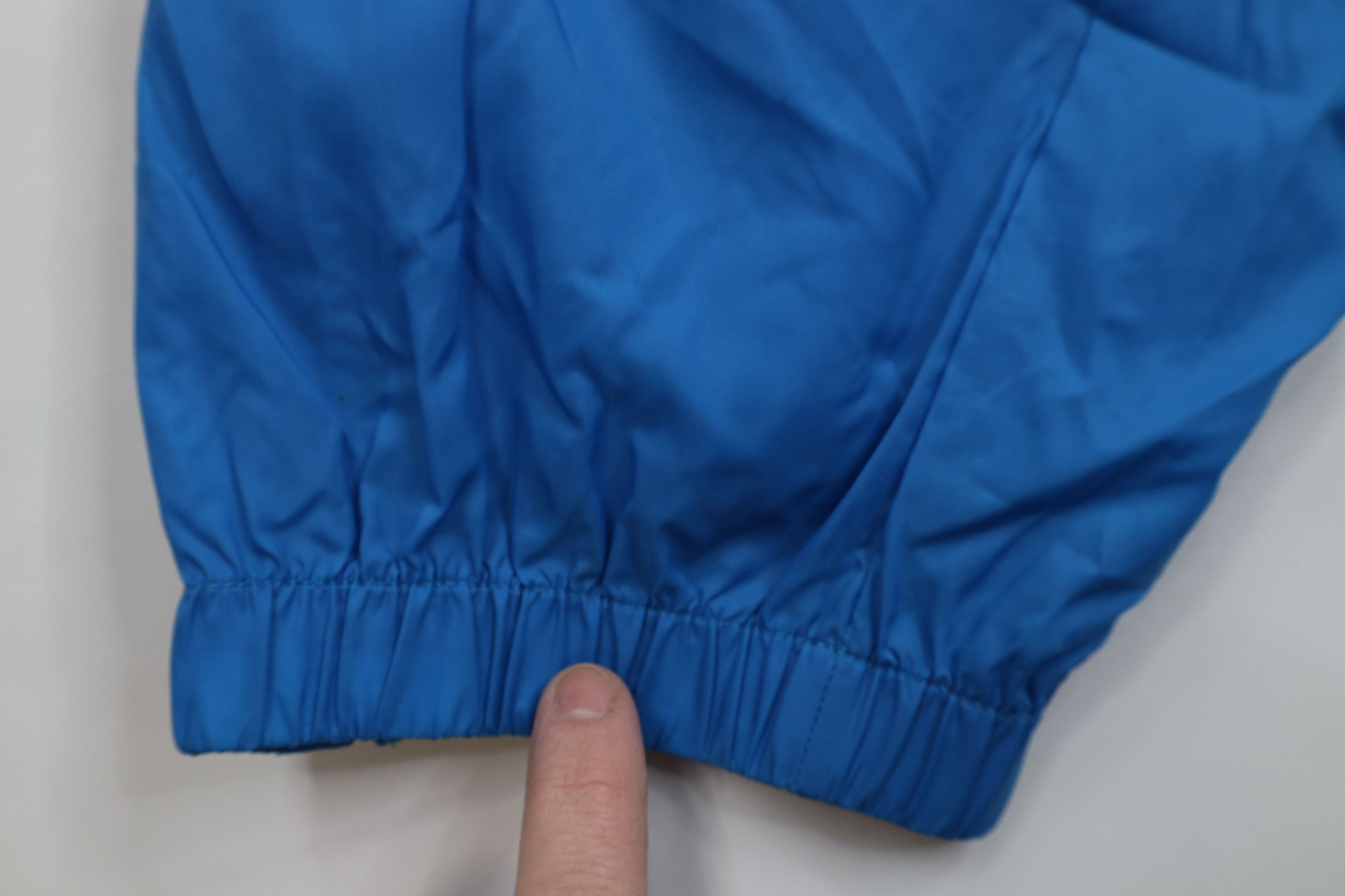Adidas × Vintage Vintage 90s Adidas Trefoil Windbreaker Jogger Pants Blue Size US 34 / EU 50 - 8 Thumbnail