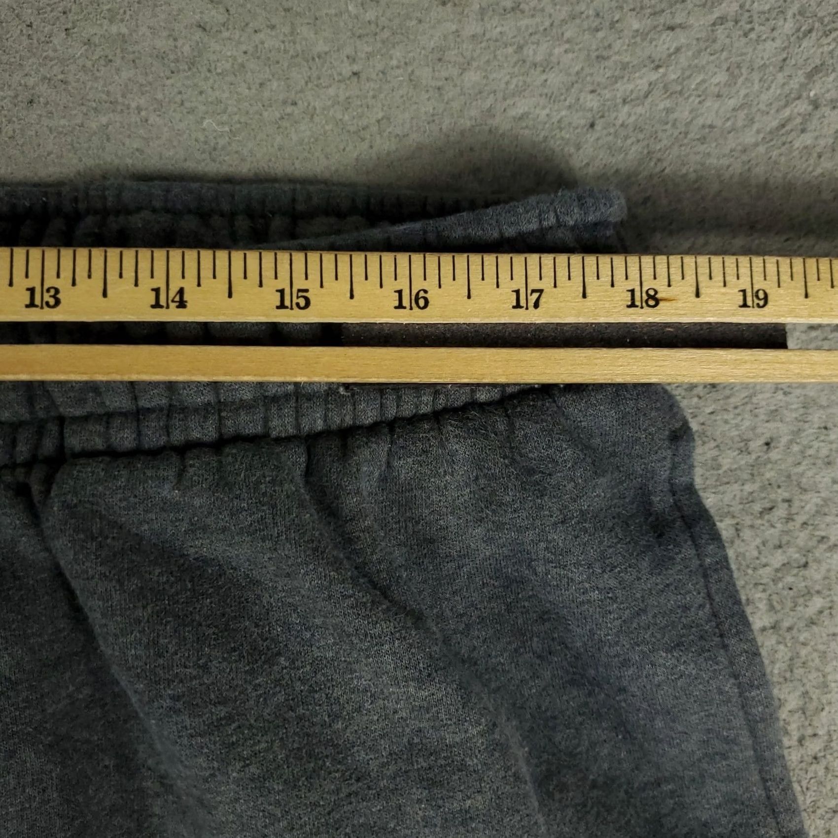 Nike Nike Pants Mens 2XL Gray Fleece Swoosh Joggers Sweatpants Regular Tapered Pockets Size US 39 - 5 Thumbnail
