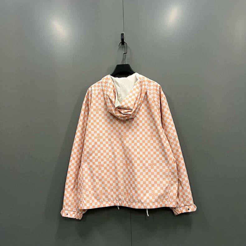 Louis Vuitton Louis Vuitton Checkerboard printed zippered jacket 2501-Nex Size US L / EU 52-54 / 3 - 2 Thumbnail