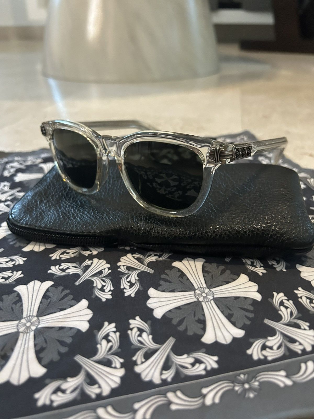 Chrome Hearts Chrome Hearts Smoke Show 925 Silver Glasses Size ONE SIZE - 1 Thumbnail