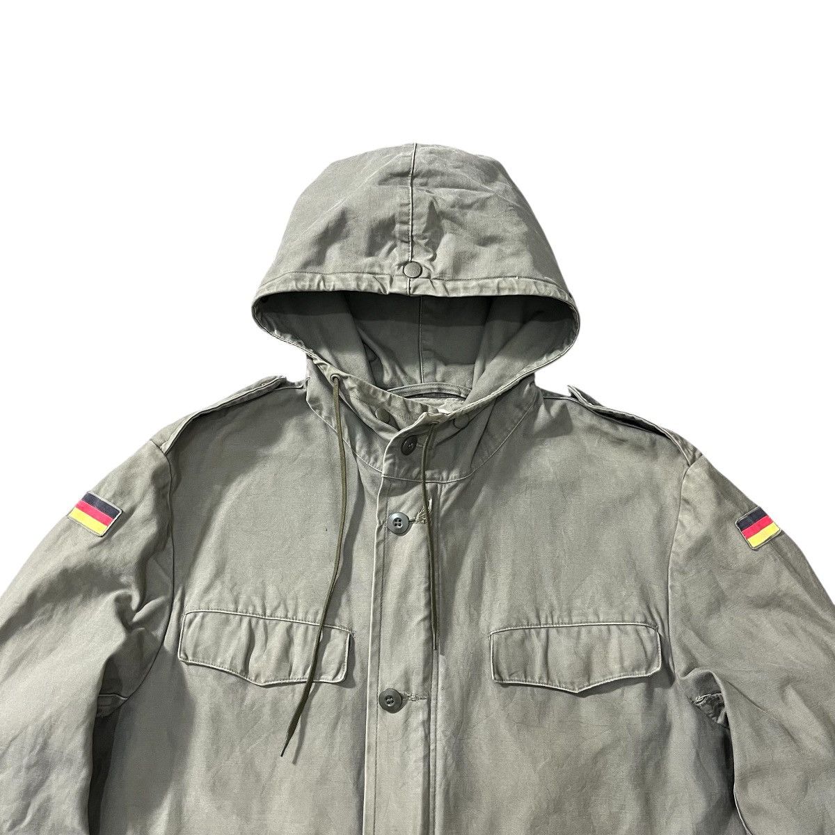 Vintage Vintage 1982 SCHWARZ SULZBACH Germany Army Field ParkaJacket Size US XXL / EU 58 / 5 - 2 Thumbnail