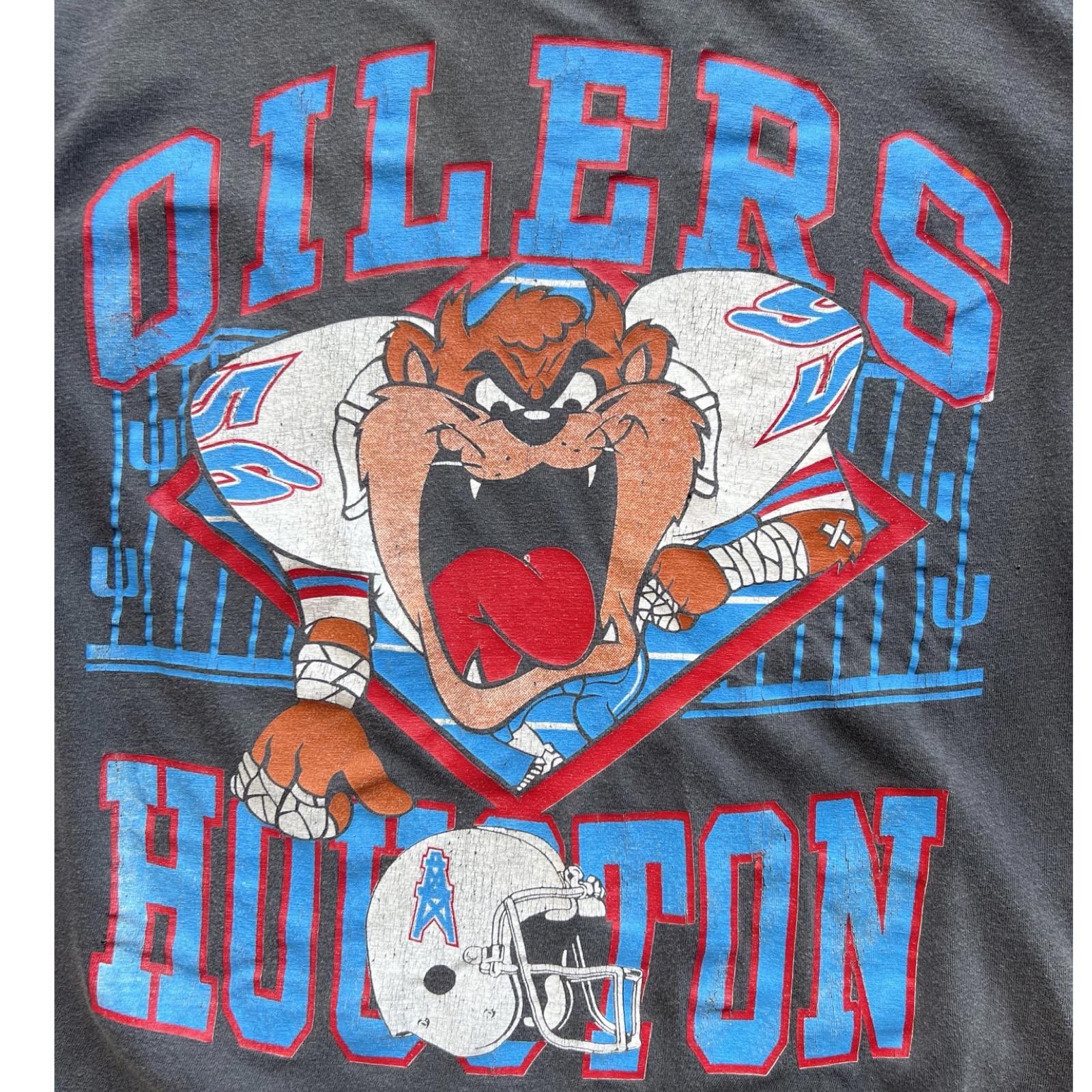 Designer Vintage 90’s Houston Oilers Taz Rare Size US M / EU 48-50 / 2 - 3 Thumbnail