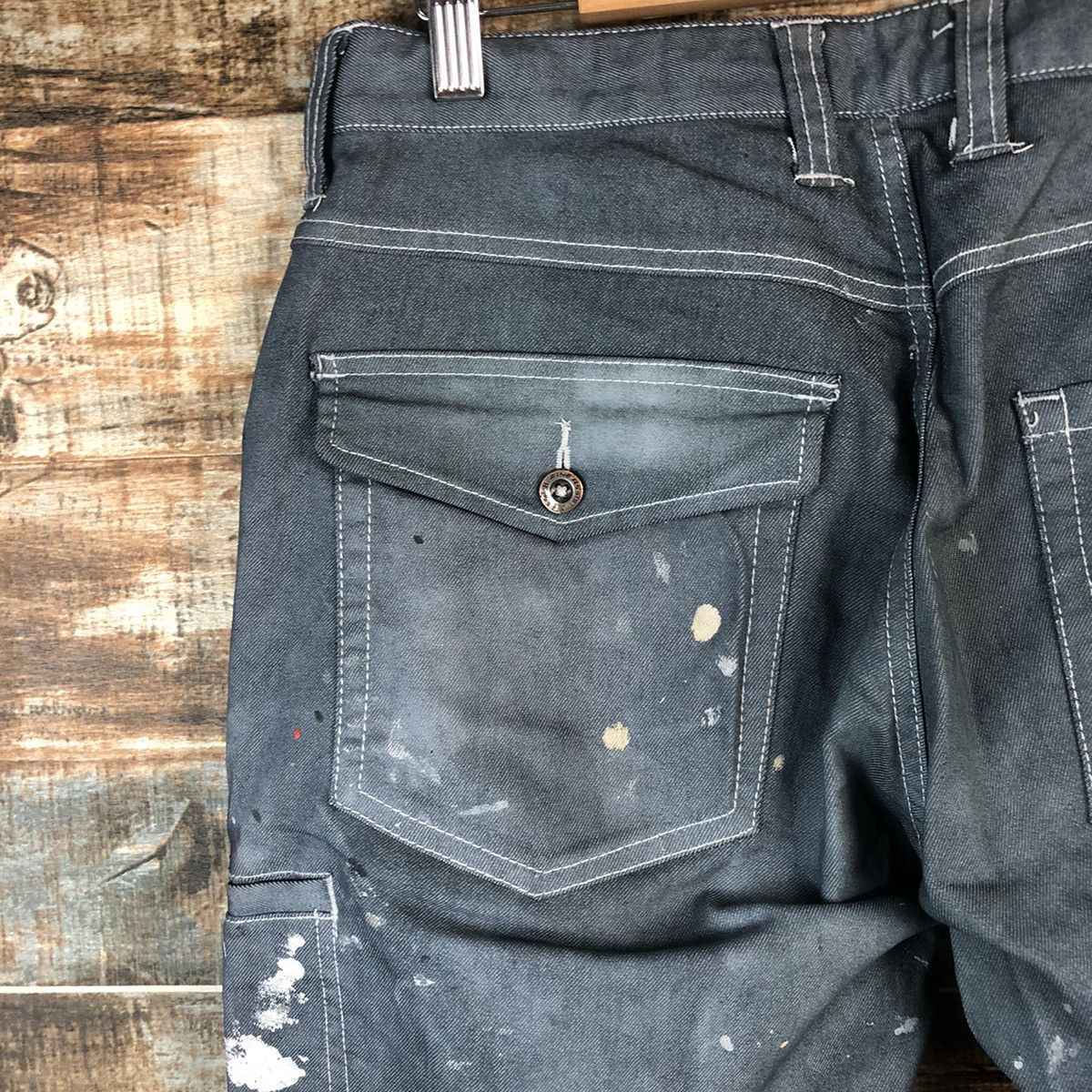 Other DL Fine Assint Blue Cargo Multipocket Pants #C744 Size US 32 / EU 48 - 16 Thumbnail