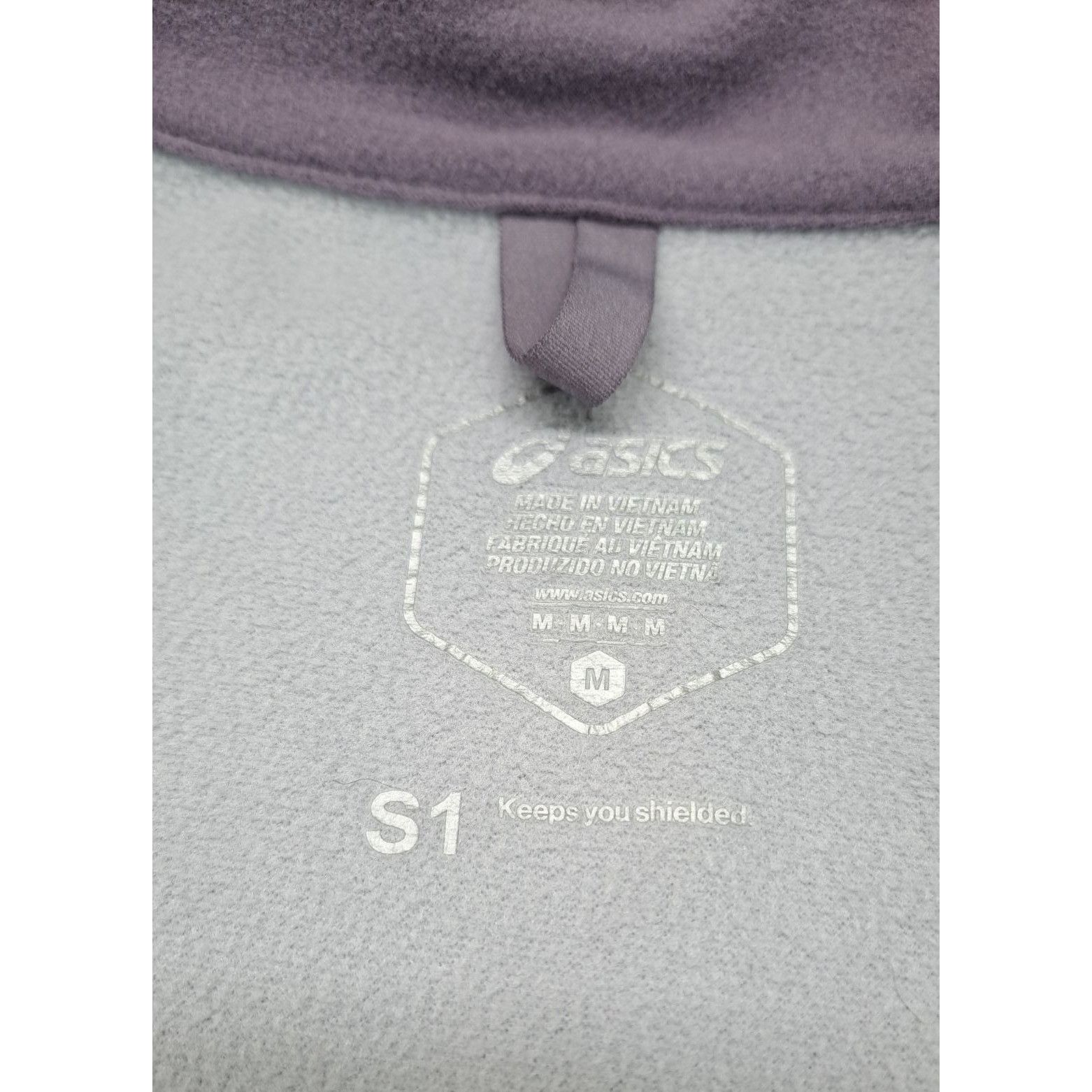 Asics Asics Lite Show 2 Jacket Purple Reflective Thumbhole Running Size M / US 6-8 / IT 42-44 - 8 Thumbnail