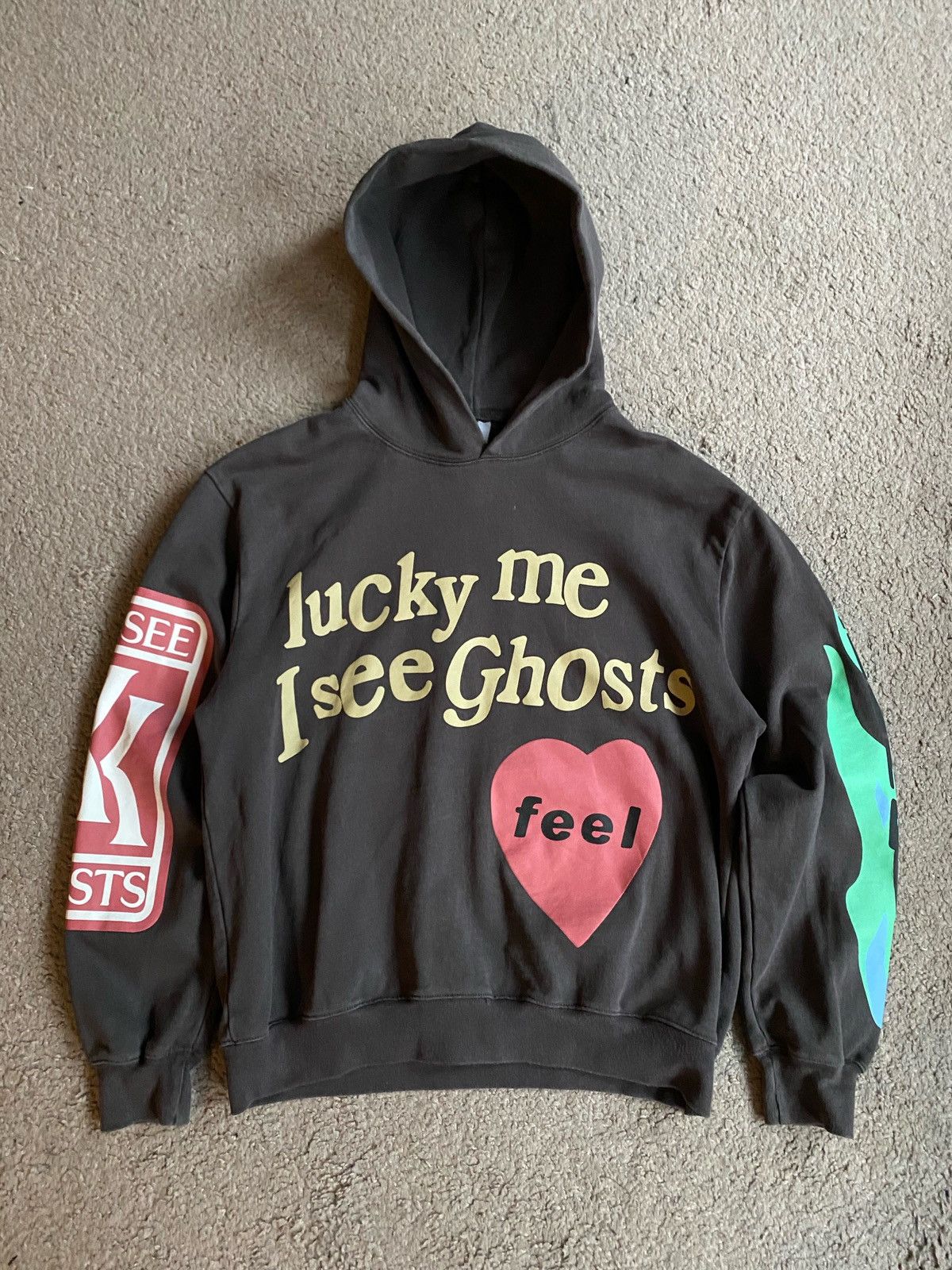 Kanye West Kids See Ghosts Kanye West Kid Cudi Merch Hoodie Bluza Grailed