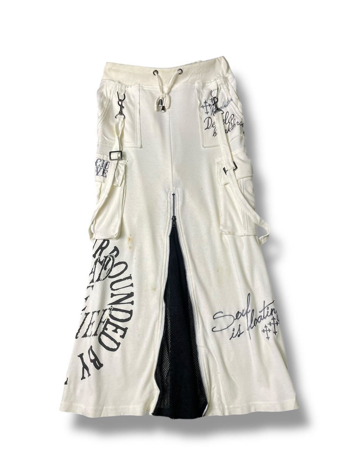Hysteric Glamour GHOST OF HARLEM Punk Maxi Skirts (100) Size 25" / US 0 / IT 36 - 1 Thumbnail